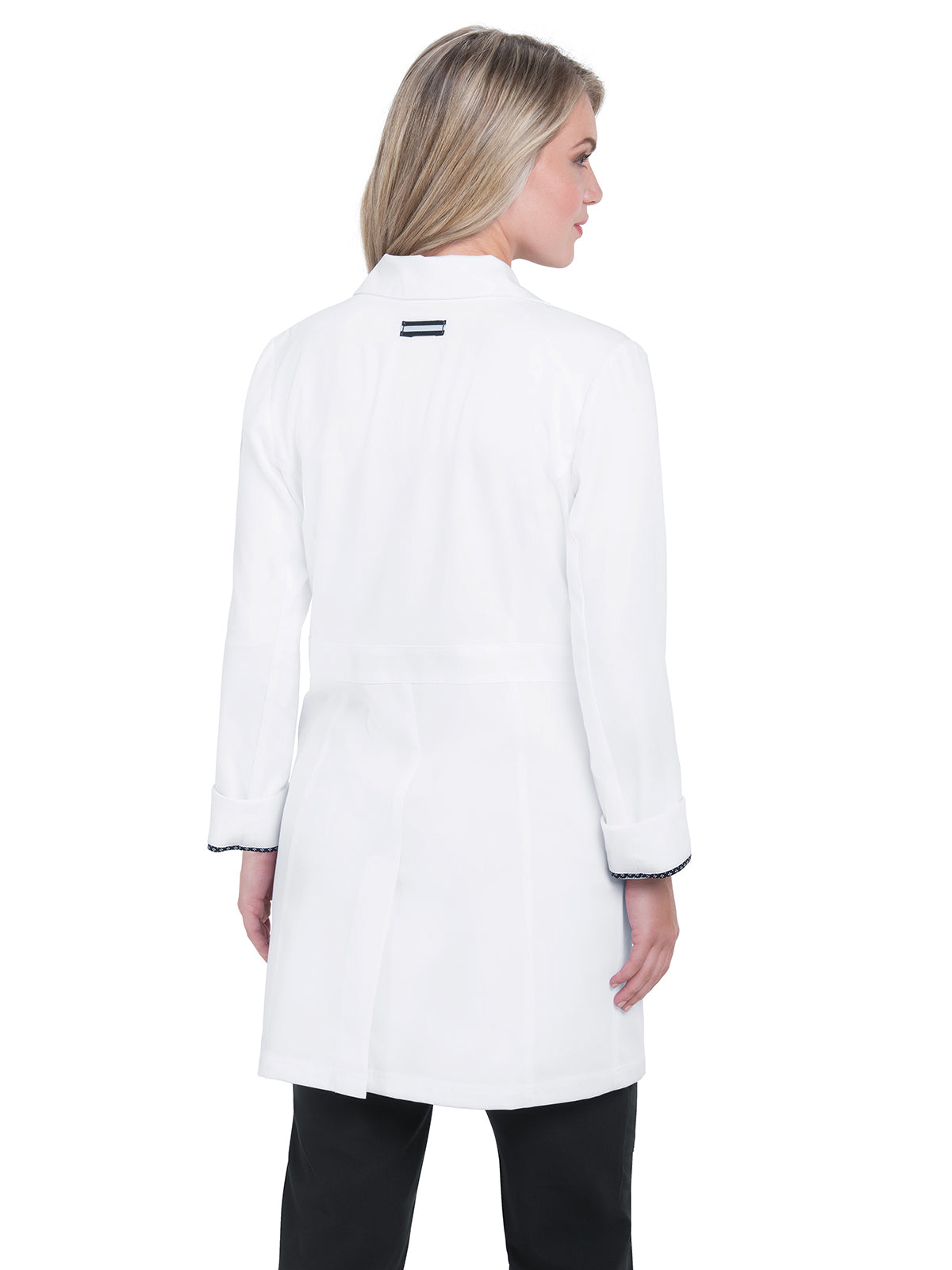 Women's Four-Pocket 35" Her Everyday Stretch Lab Coat - 457 - White (001)