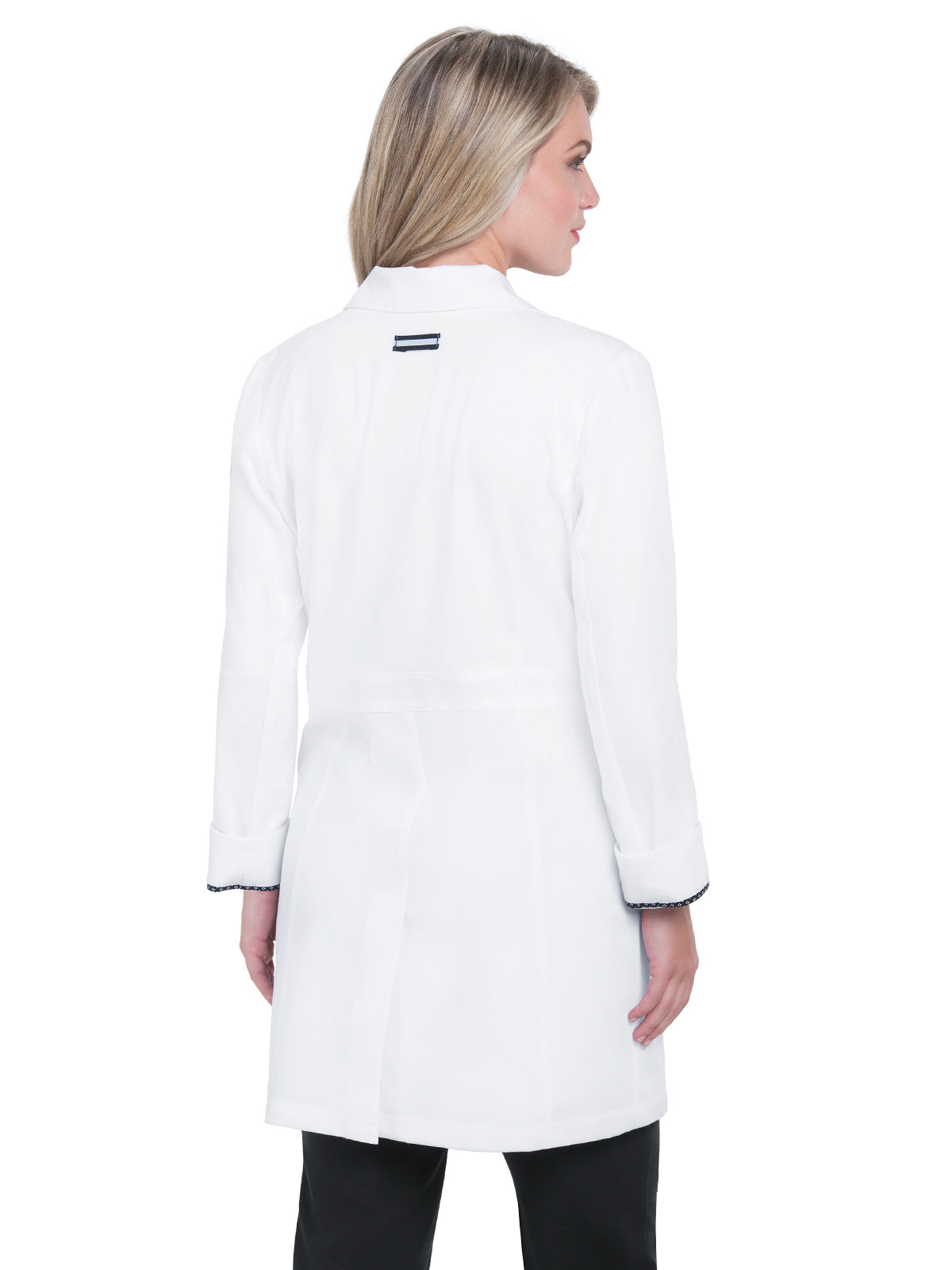 Women's Four-Pocket 35" Her Everyday Stretch Lab Coat - 457 - White