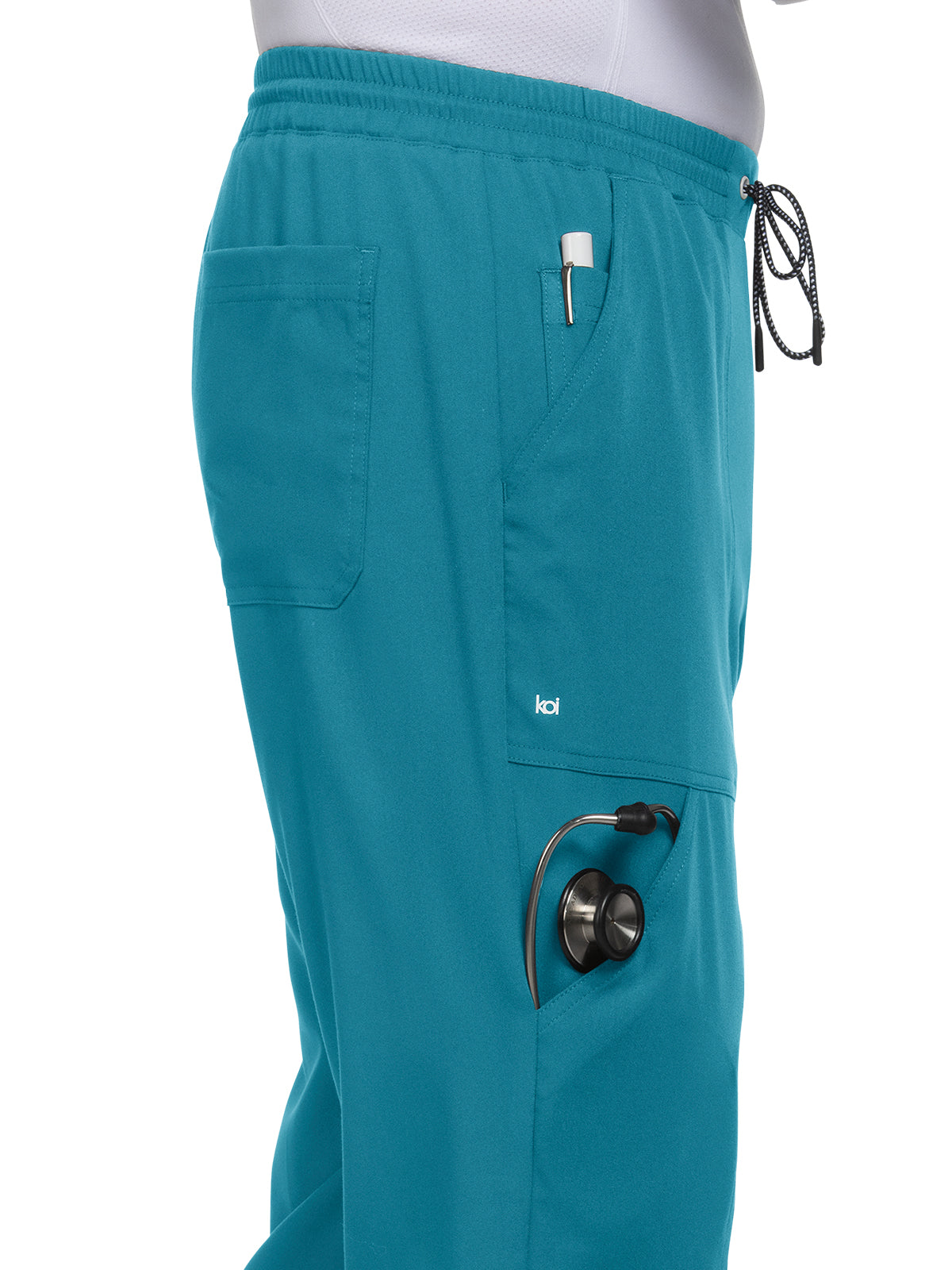 Men's 7-Pocket Jogger Day to Night Pant - 608 - Teal