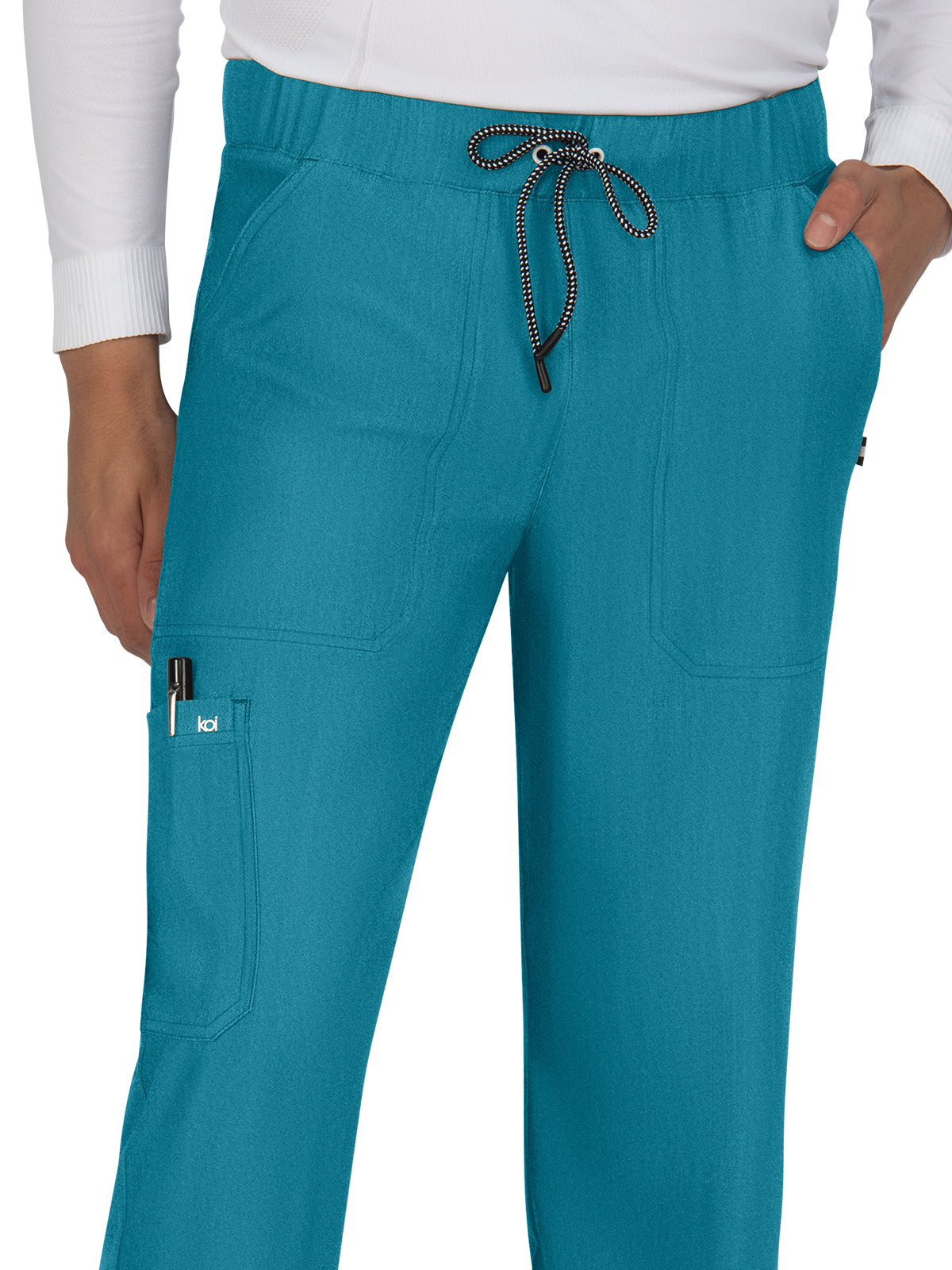Men's 6-Pocket Straight Leg Make it Happen Pant - 609 - Teal