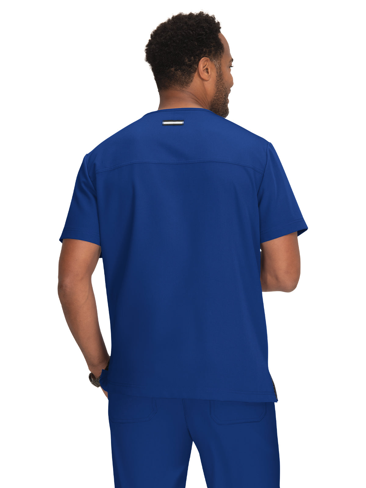 Men's 4-Pocket V-Neck Free To Be Top - 672 - Galaxy