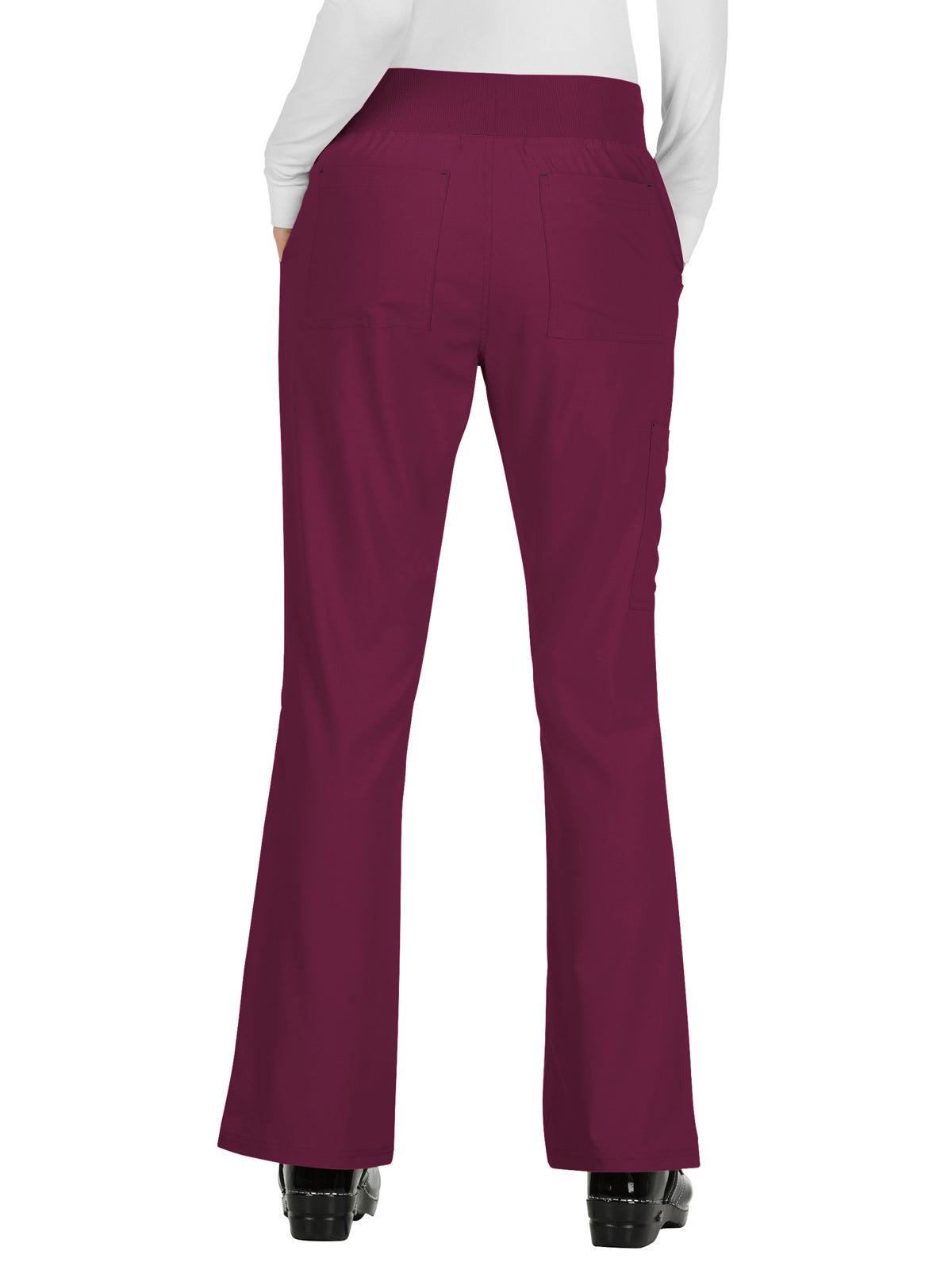 Women's 6-Pocket Yoga-Style Laurie Pant - 732 - Wine