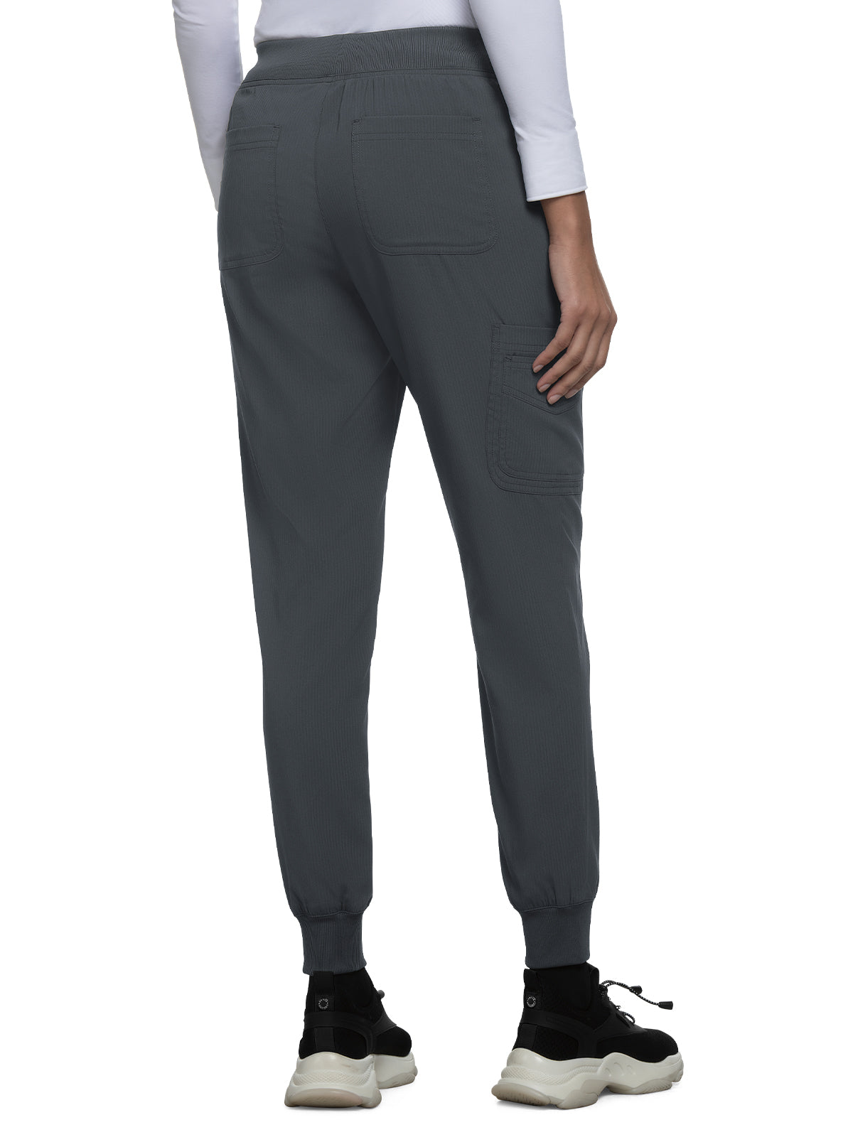 Women's 6-Pocket Stretch Jogger Fierce Pant - 750 - Charcoal