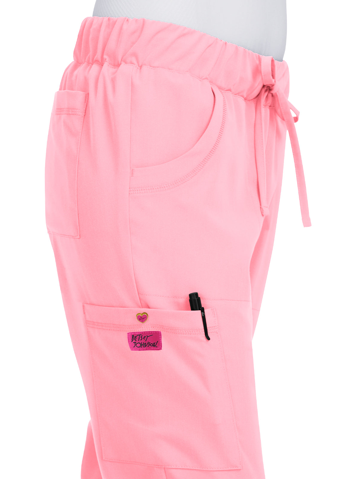 Women's 6-Pocket Slim Fit Buttercup Pant - B700 - Sweet Pink