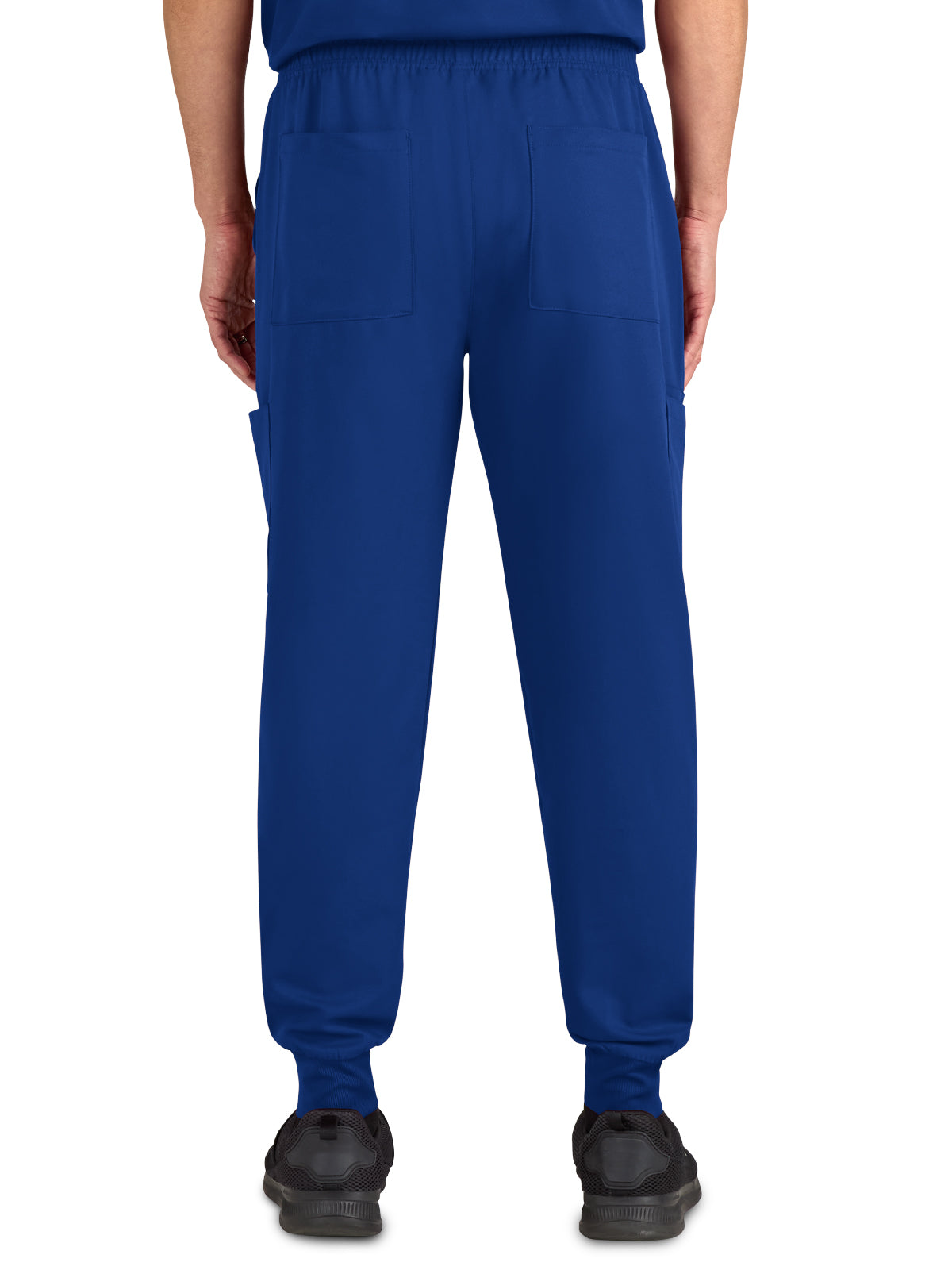 Men's Drawstring Elastic Waist Connective Jogger Pant - C600 - Galaxy
