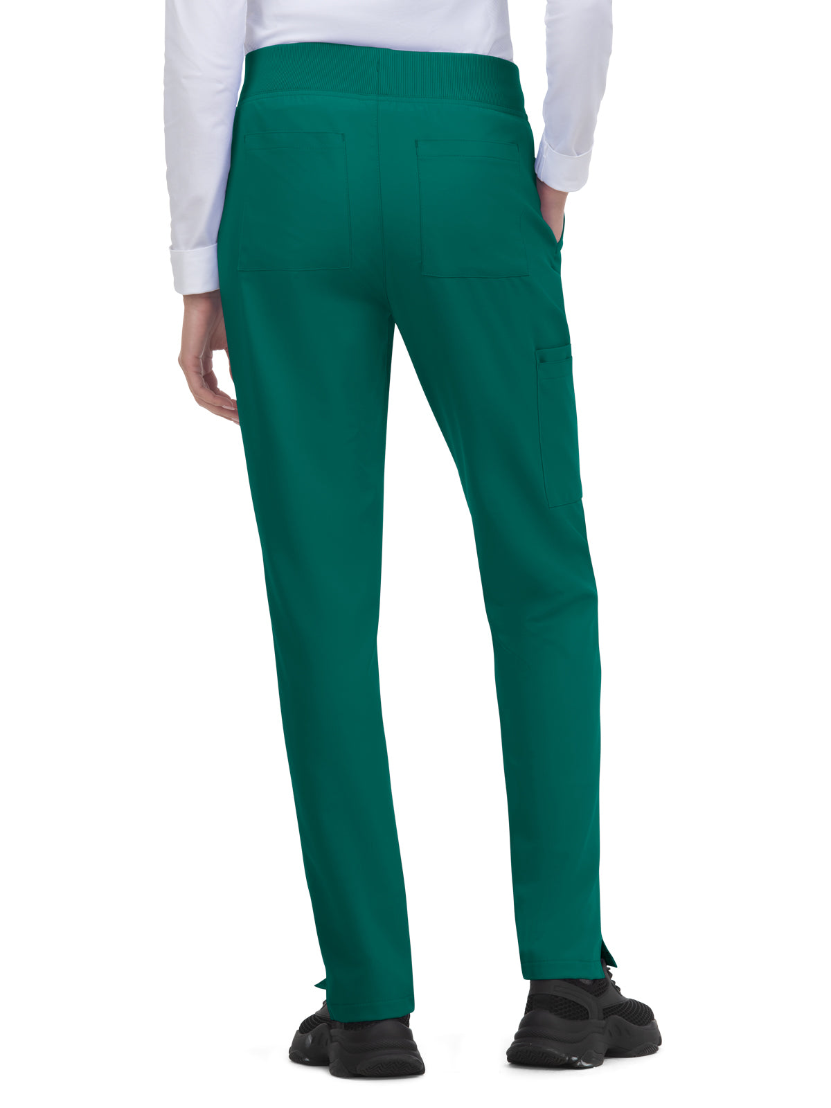 Women's 7-Pocket Drawstring Elastic Waist Atria Pant - C701 - Hunter