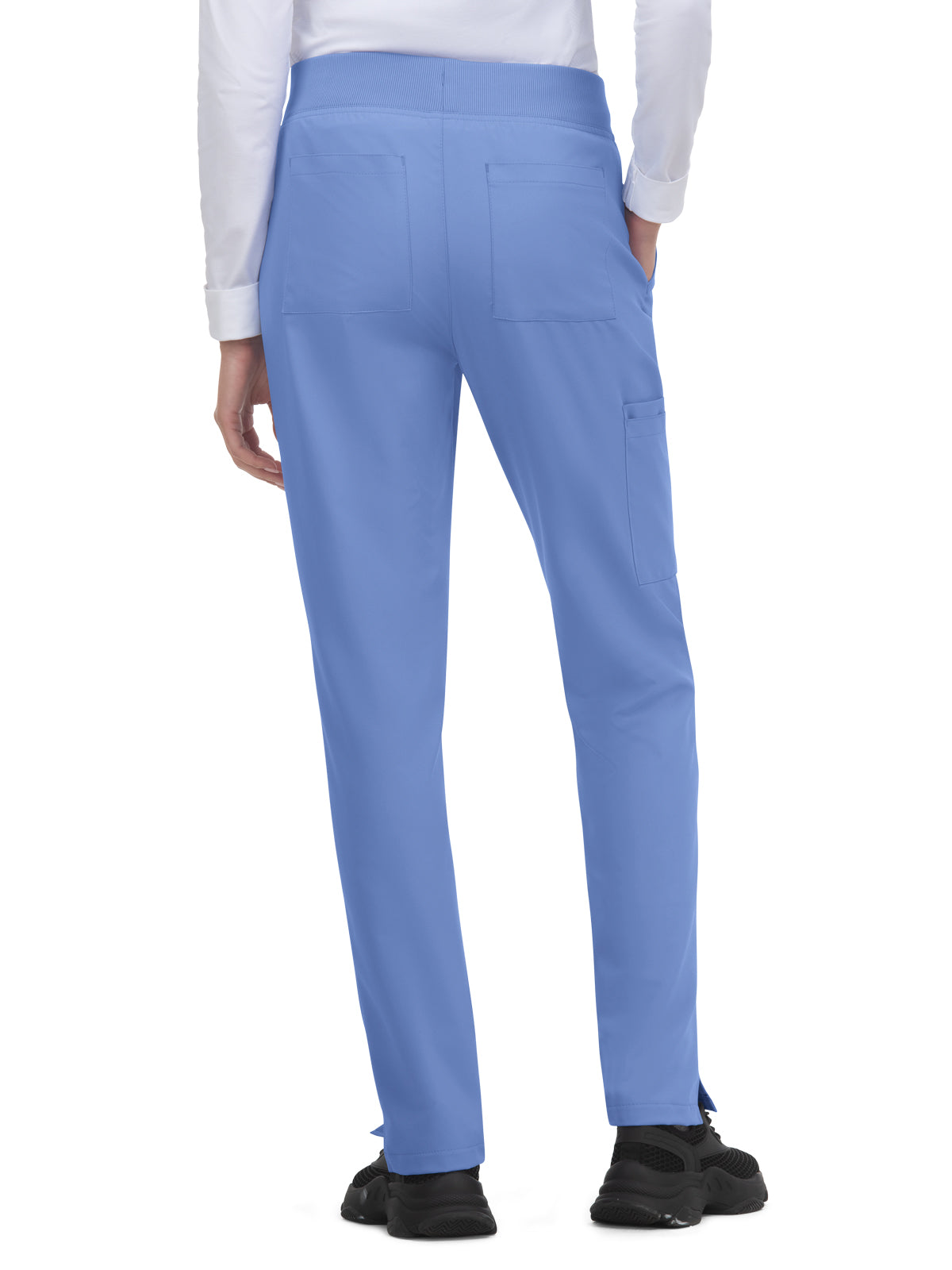 Women's 7-Pocket Drawstring Elastic Waist Atria Pant - C701 - True Ceil