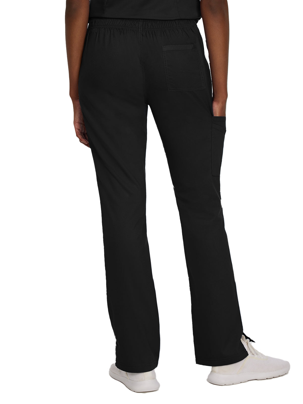 Women's 5-Pocket Straight Leg Cargo Pant - 2042 - Black