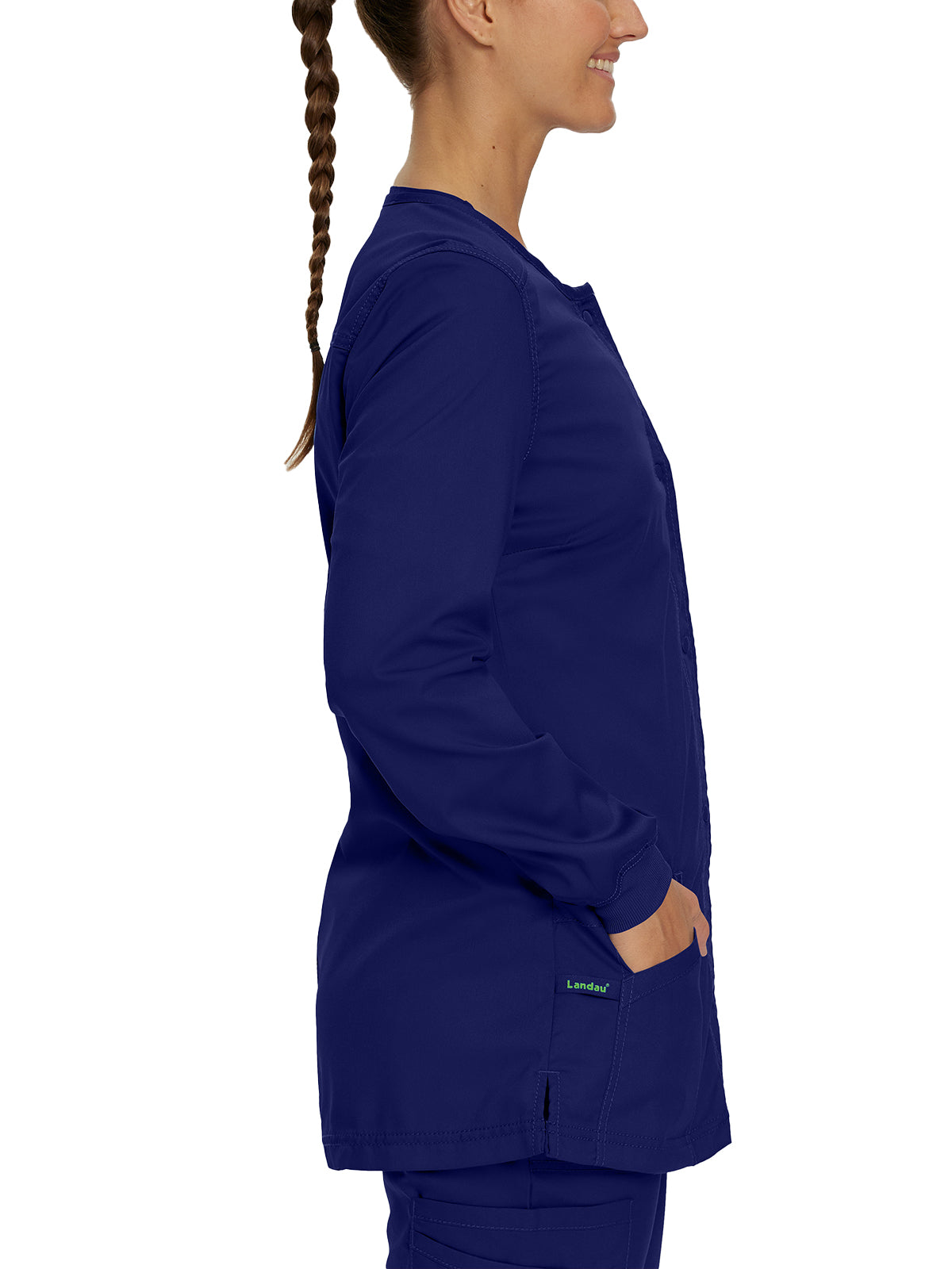 Women's Snap Front Jacket - 3038 - True Navy