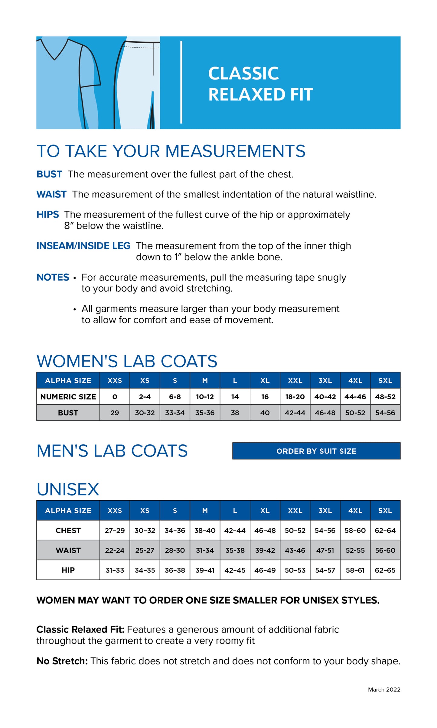 Unisex Two-Pocket 41.5" Full-Length Lab Coat - 3178 - White