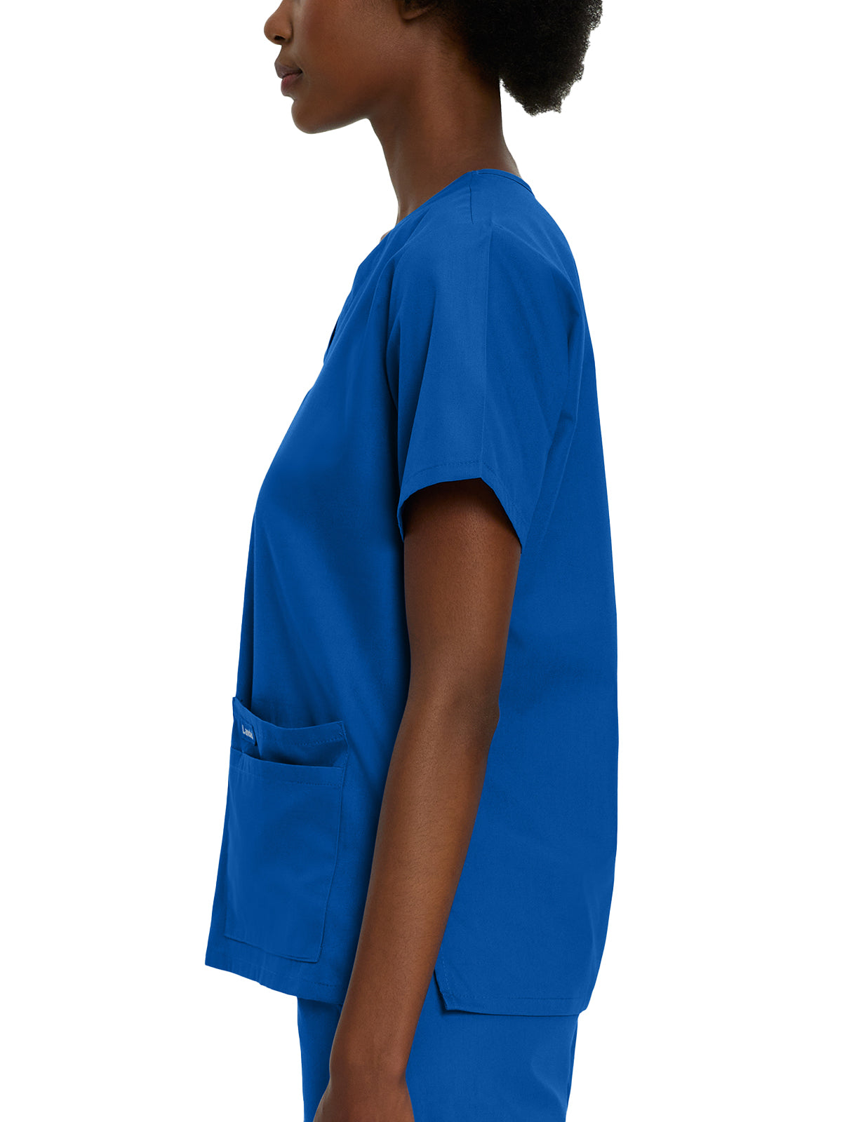 Women's 4-Pocket Durable V-Neck Top - 8219 - Galaxy Blue