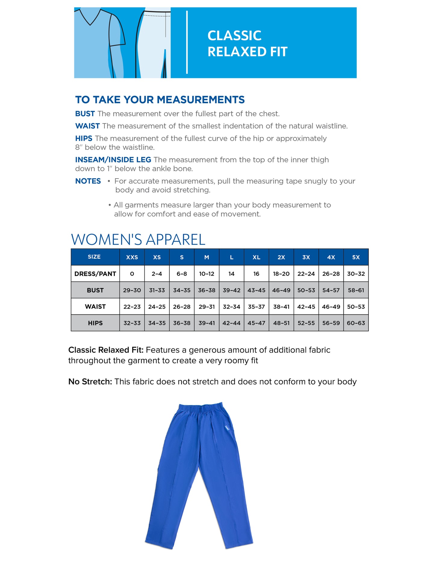 Women's 2-Pocket Tapered-Leg Pant - 8320 - Teal