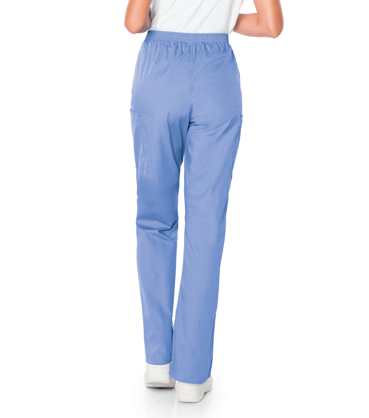 Women's 3-Pocket High-Rise Triple-Elastic Waist Pant - 83221 - Ceil Blue