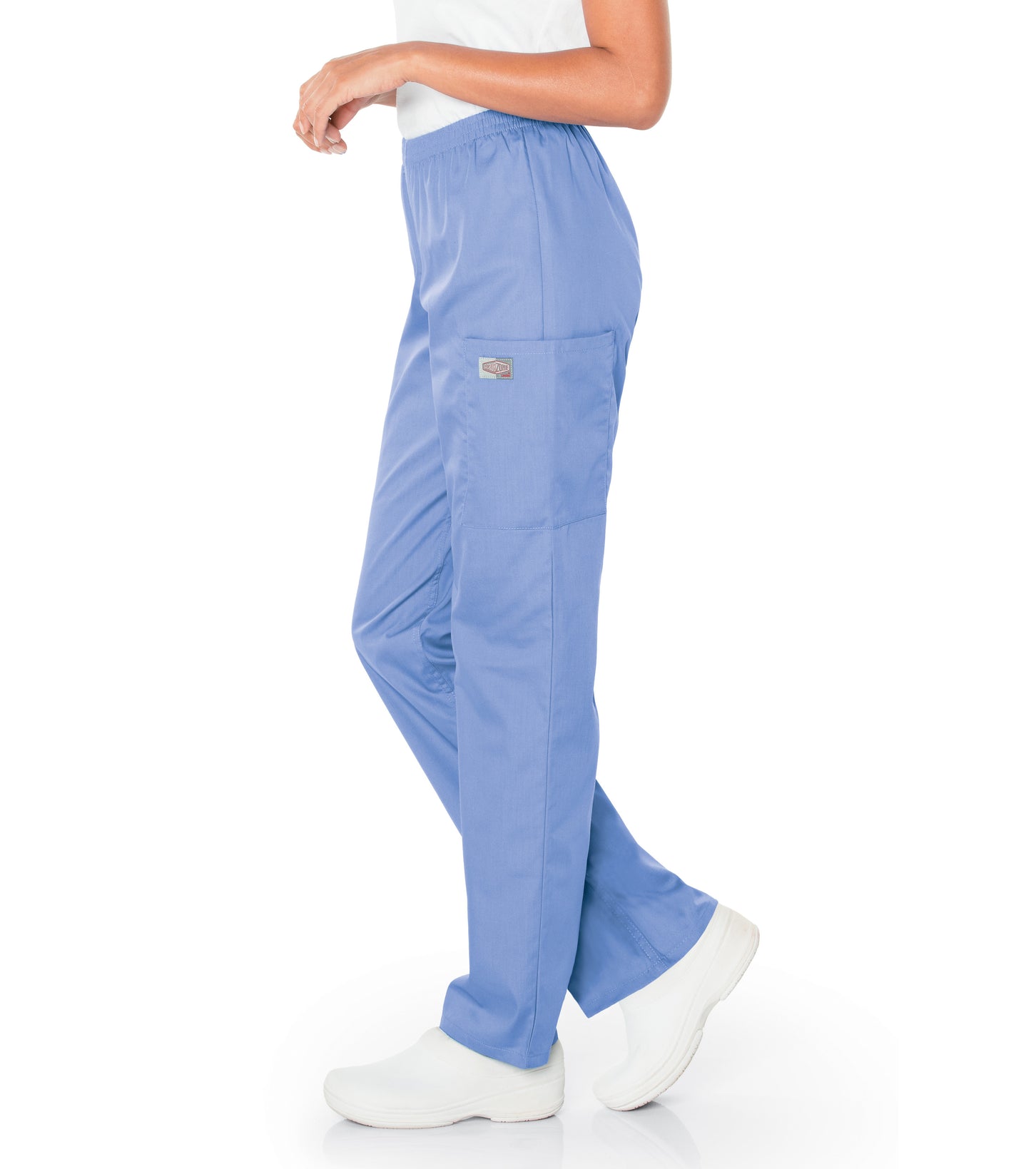 Women's 3-Pocket High-Rise Triple-Elastic Waist Pant - 83221 - Ceil Blue
