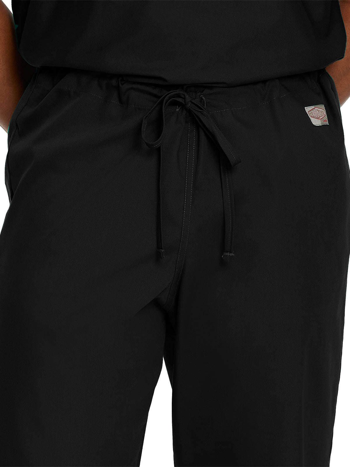 Unisex Taper-Leg Pant - LB403 - Black