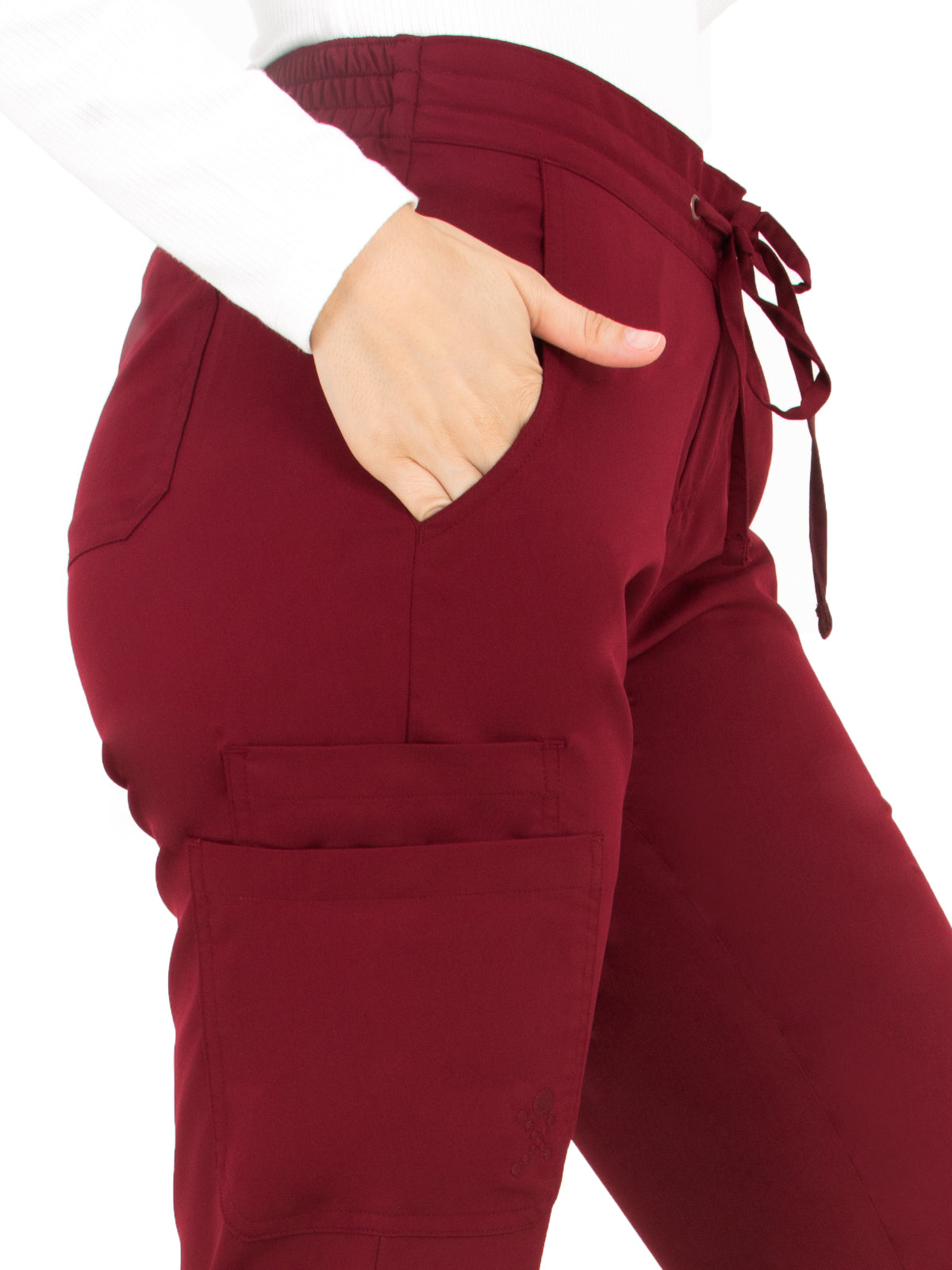 Women's Low Rise Utility Pant - 1425 - Wine