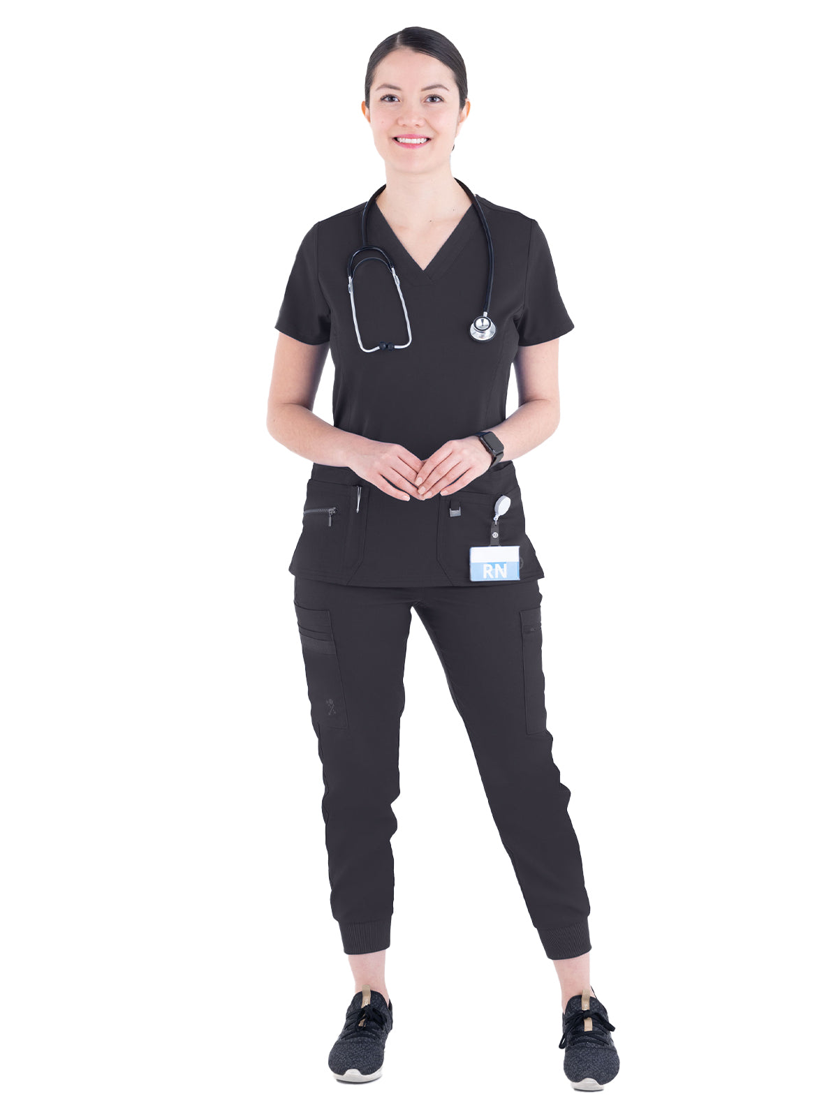 Women's Jogger Cargo Pant - 1429 - Pewter