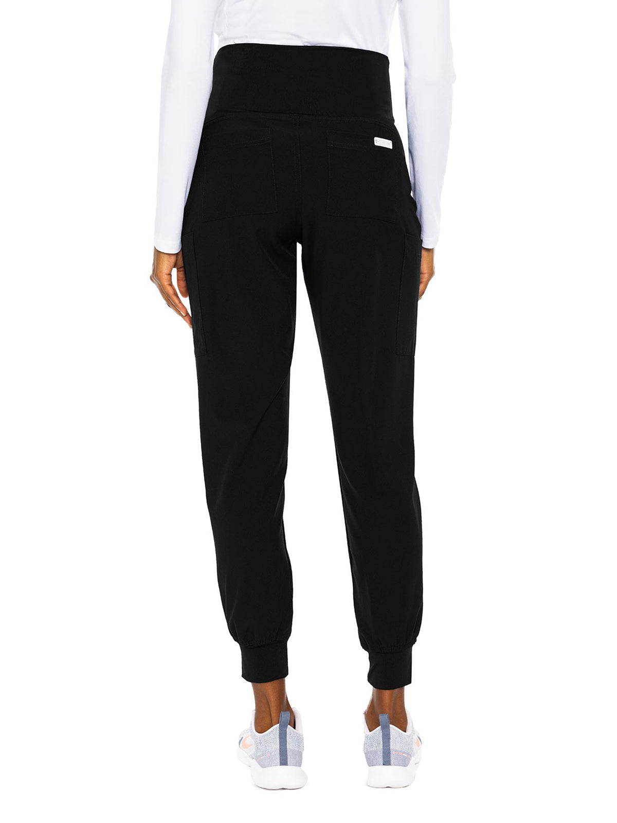 Women's 4-Pocket Maternity Jogger Pant - 029 - Black