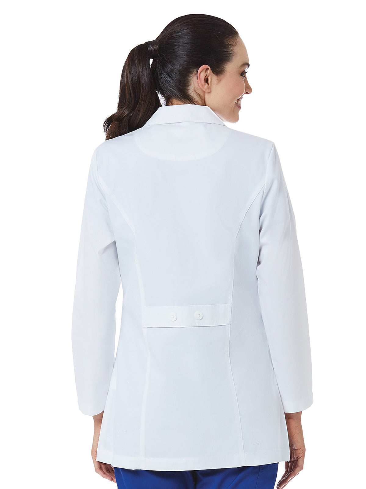 Women's Four-Pocket 30" Consultation Lab Coat - 7151 - White