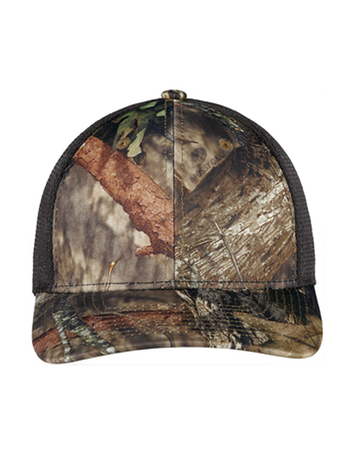 Unisex Camouflage Mesh Back Snapback Cap - C892 - Mossy Oak Break-Up Country/ Black