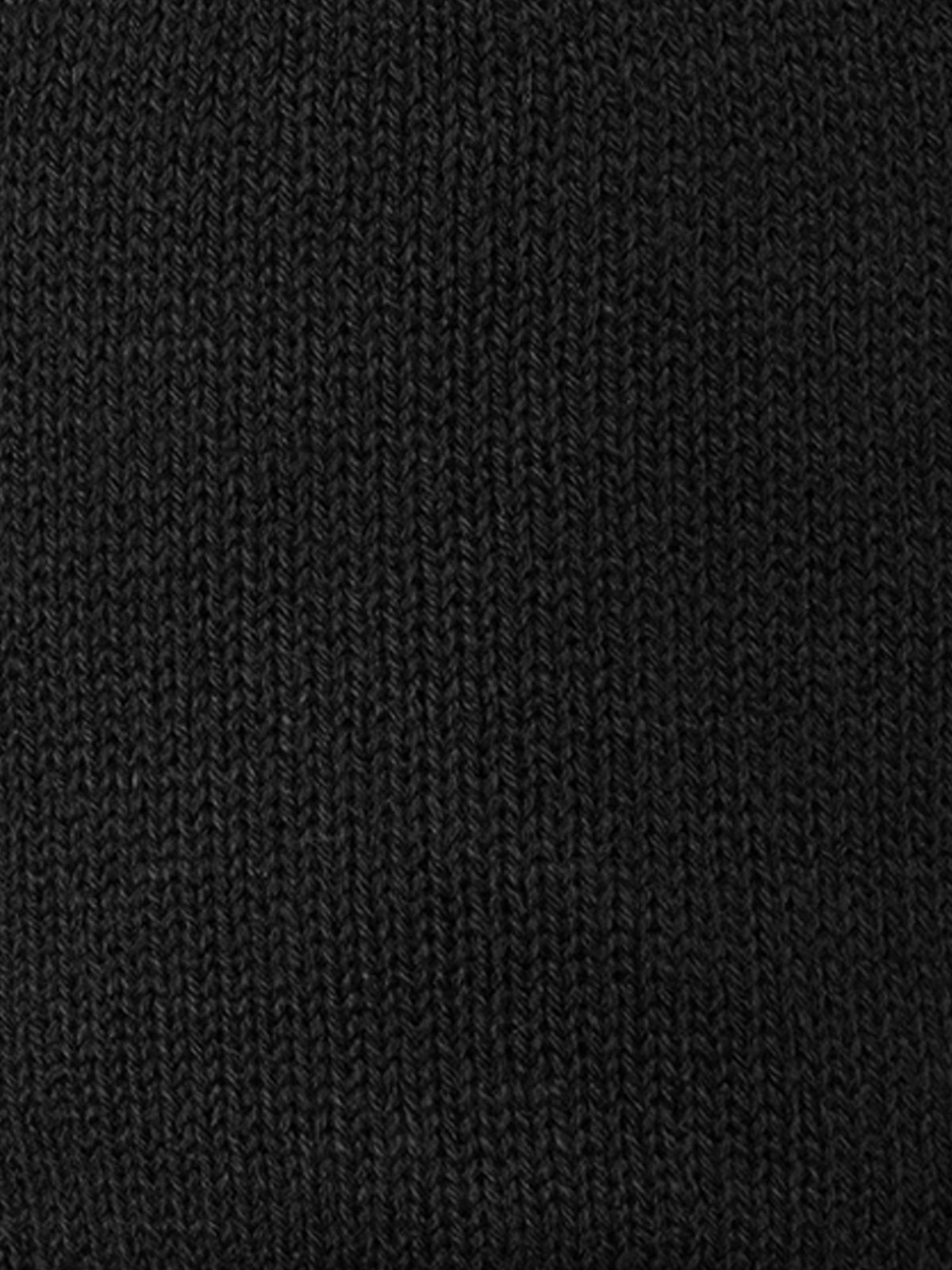 Unisex Fleece-Lined Beanie Hat - CP91L - Black