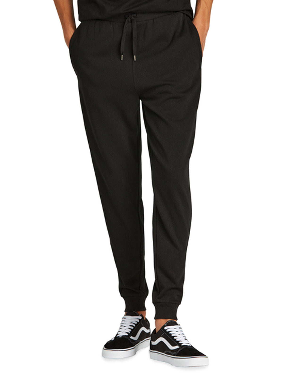 Men's Three-Pocket Perfect Tri Fleece Jogger - DT1307 - Black