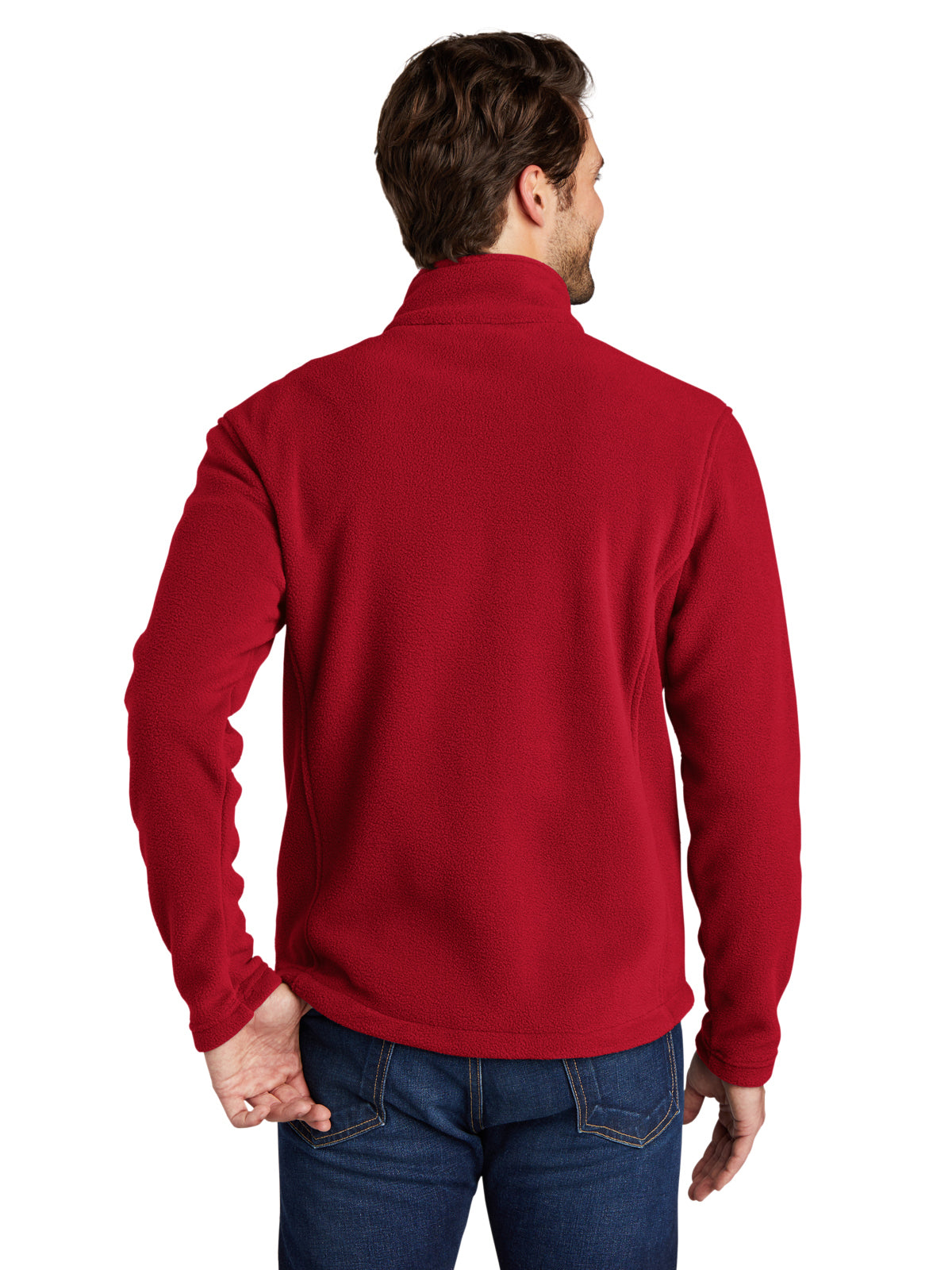 Men's Value Fleece Jacket - F217 - True Red