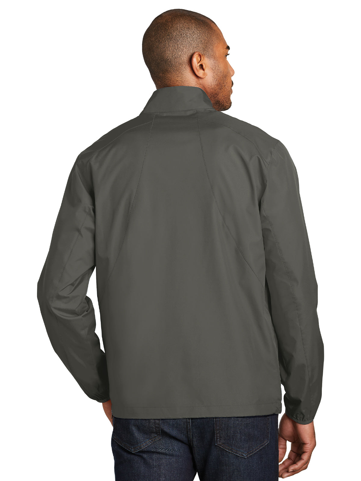 Men's Zephyr 1/2-Zip Pullover Jacket - J343 - Grey Steel