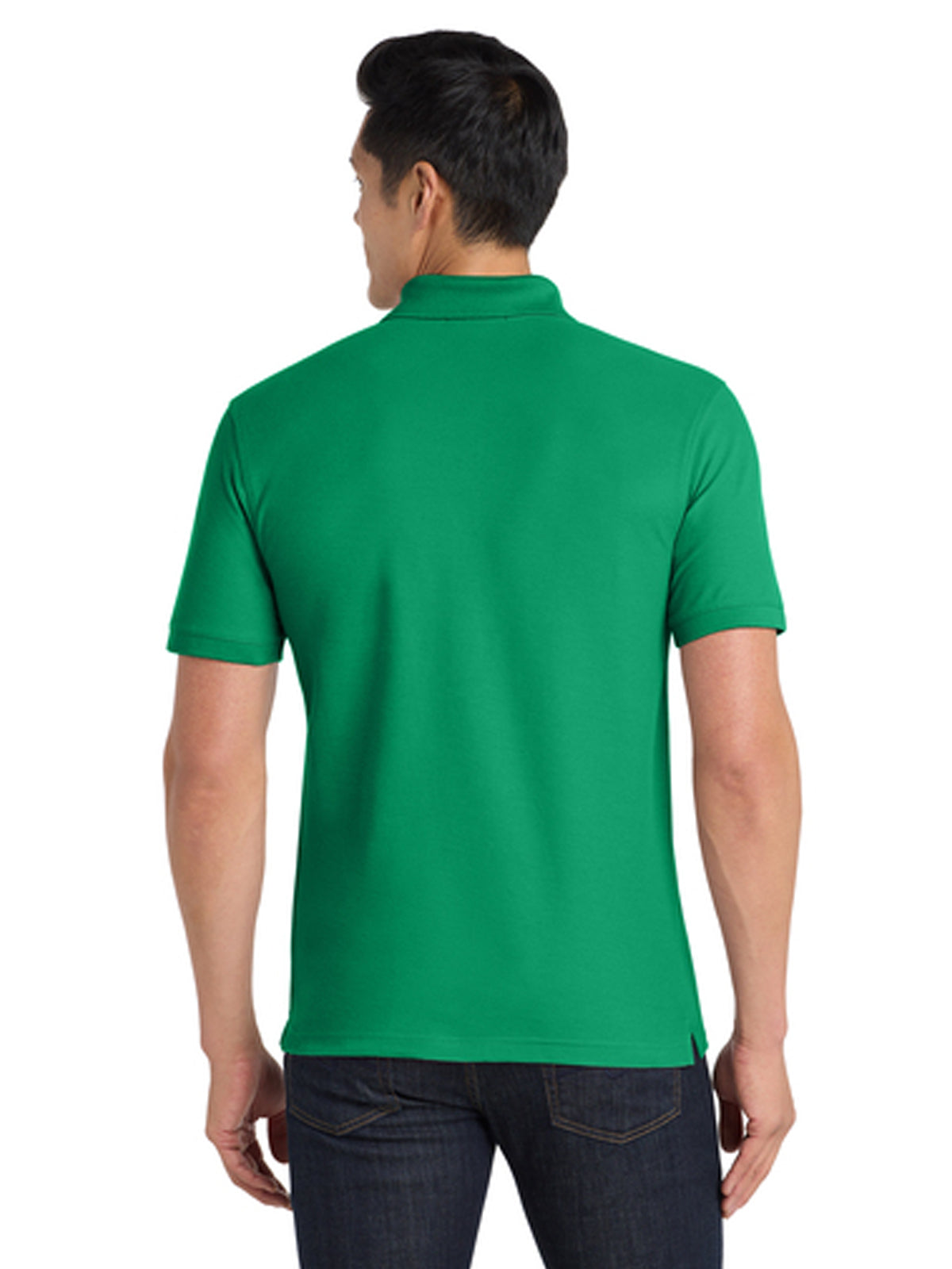 Men's Classic Pique Polo Shirt - K100 - Bright Kelly Green