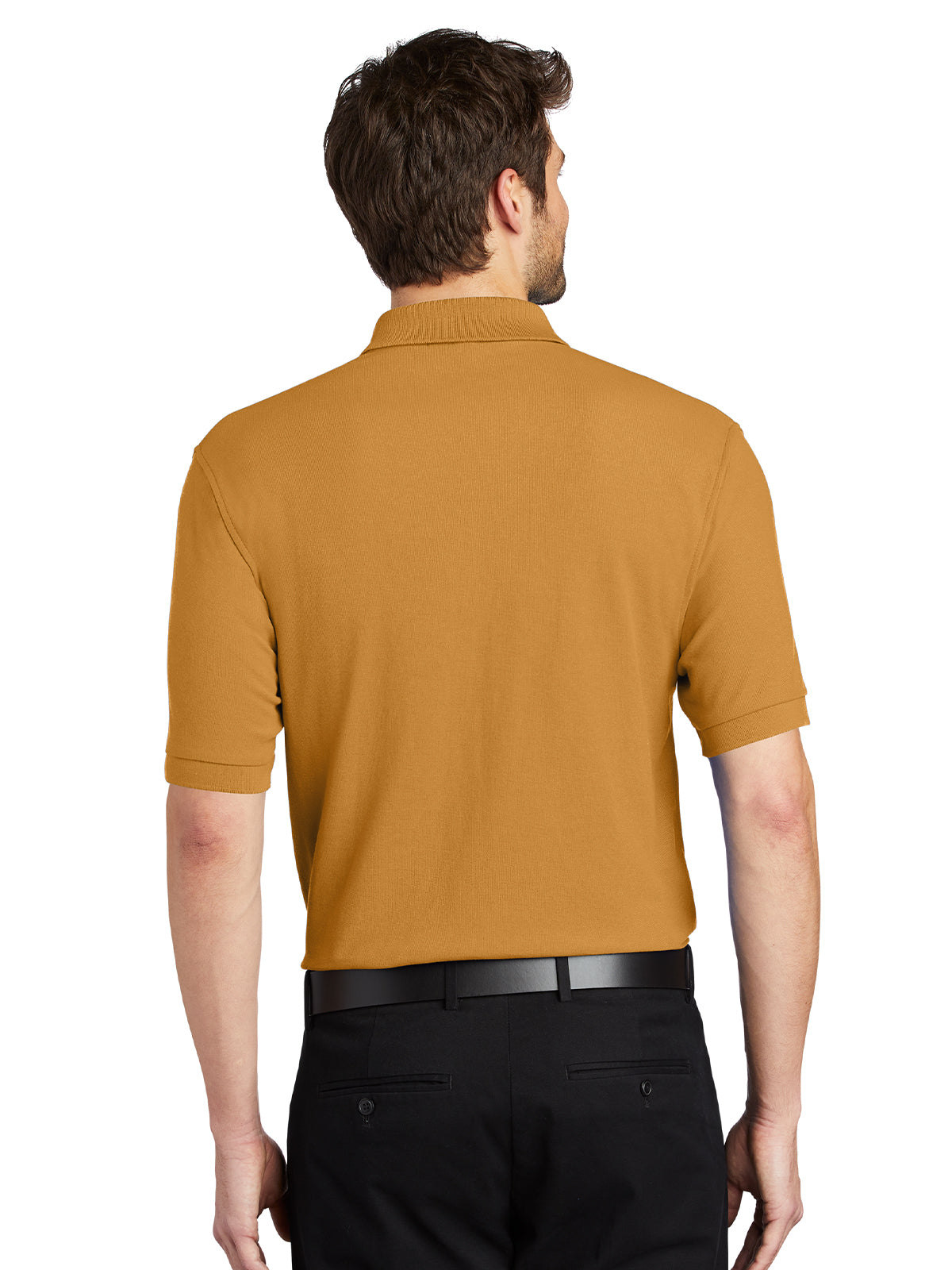 Men's Stretch Pique Polo - K500 - Gold