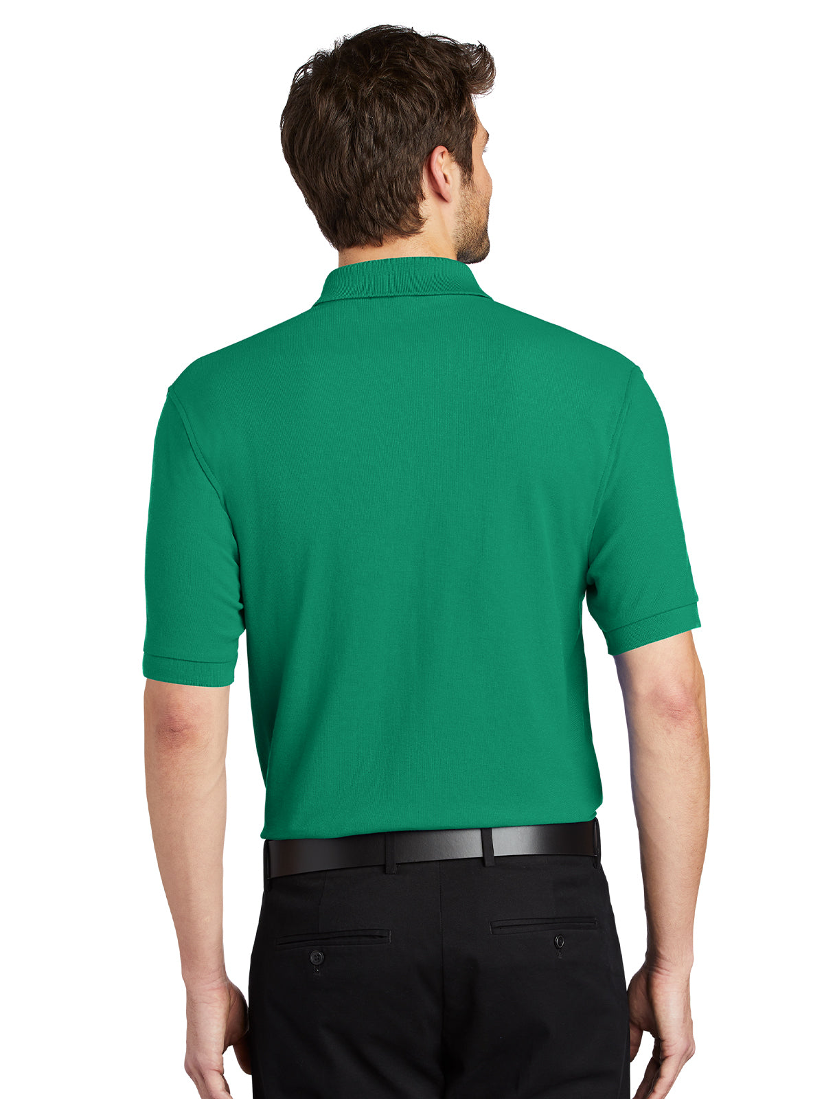 Men's Stretch Pique Polo - K500 - Kelly Green