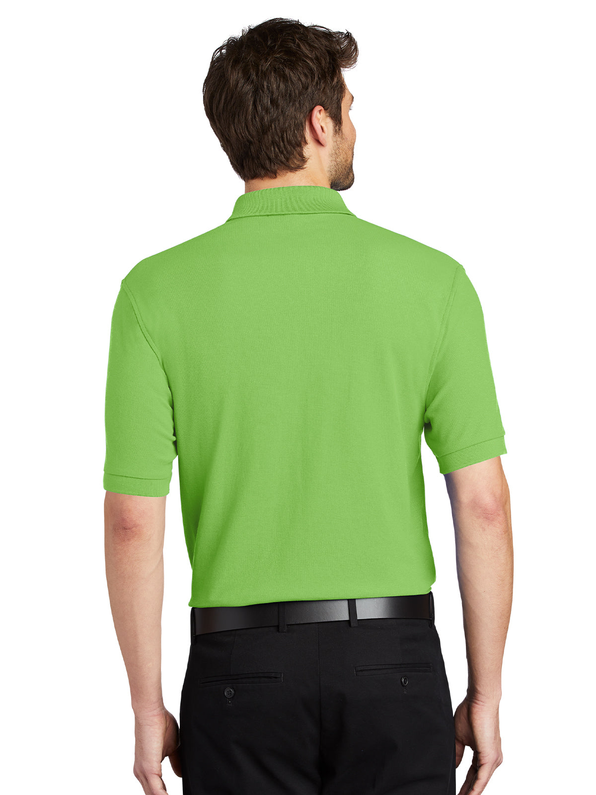 Men's Stretch Pique Polo - K500 - Lime