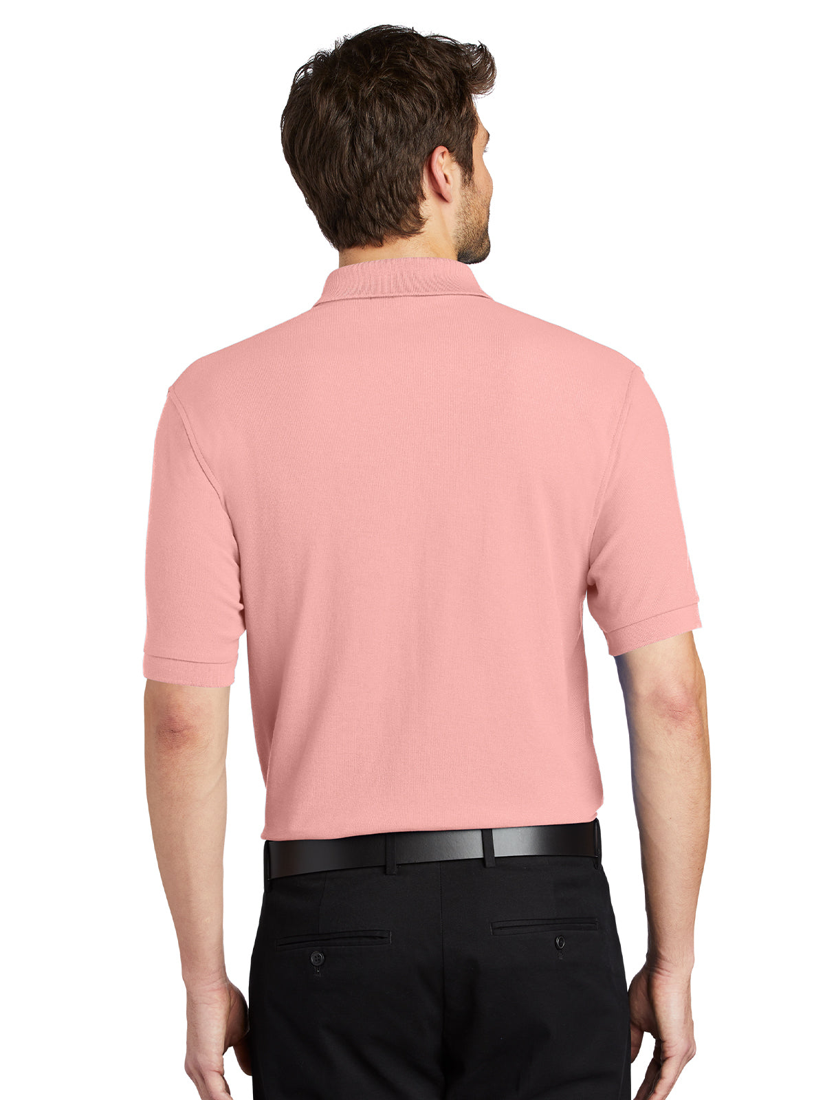Men's Stretch Pique Polo - K500 - Light Pink
