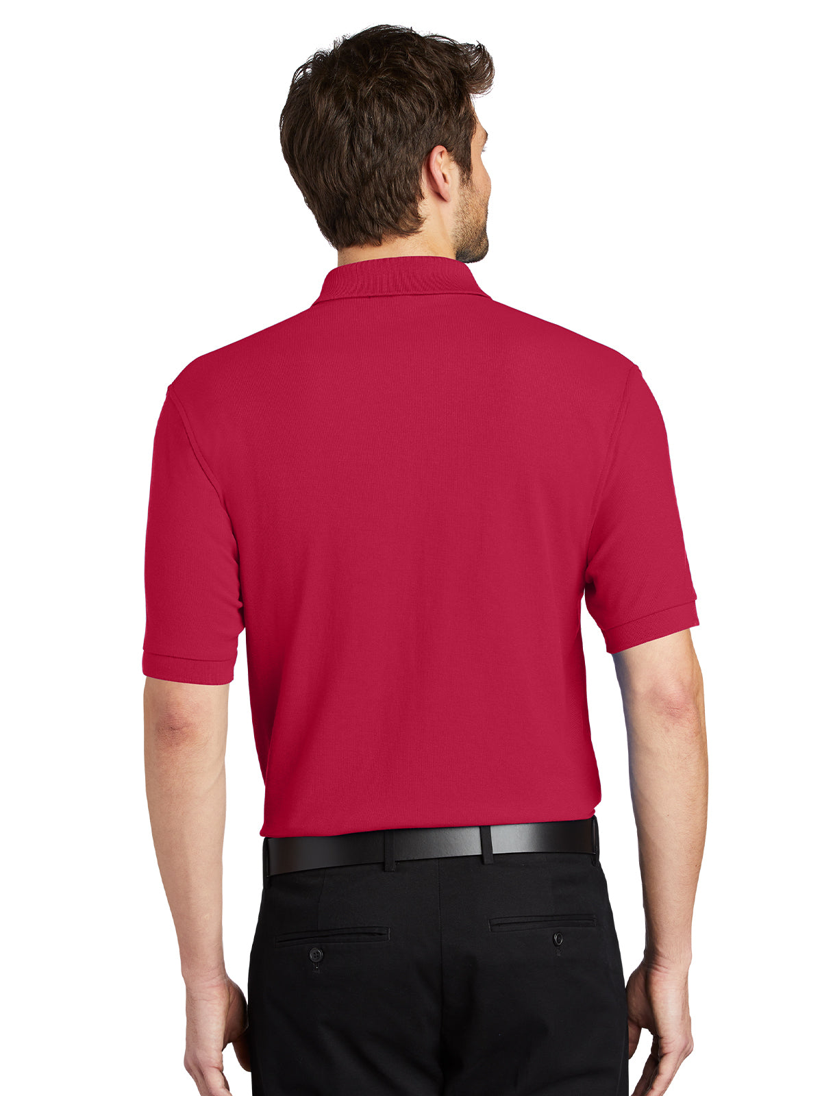Men's Stretch Pique Polo - K500 - Red