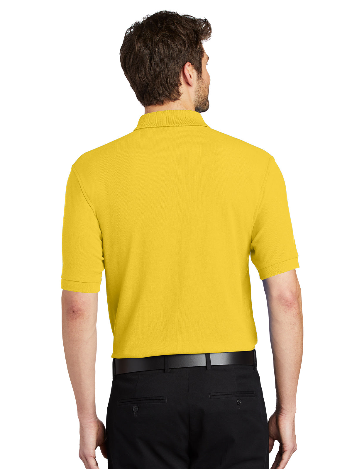 Men's Stretch Pique Polo - K500 - Sunflower Yellow