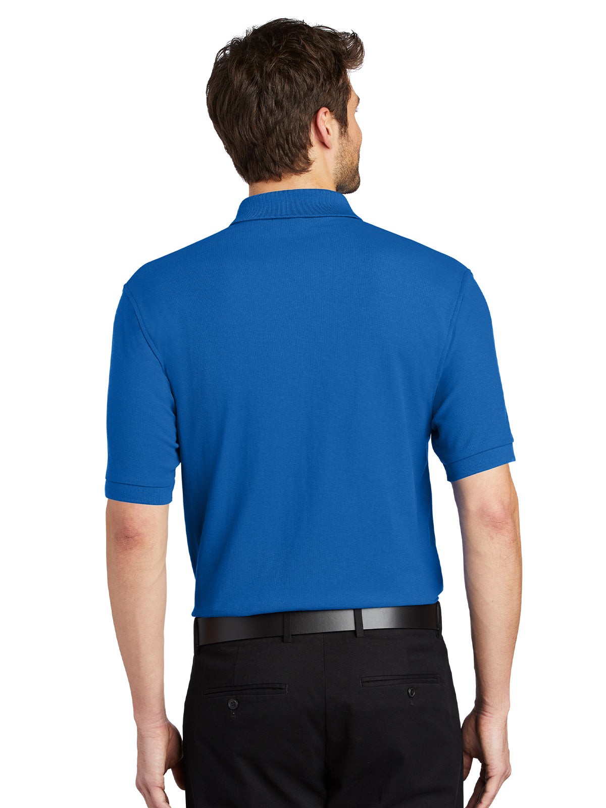 Men's Stretch Pique Polo - K500 - Strong Blue