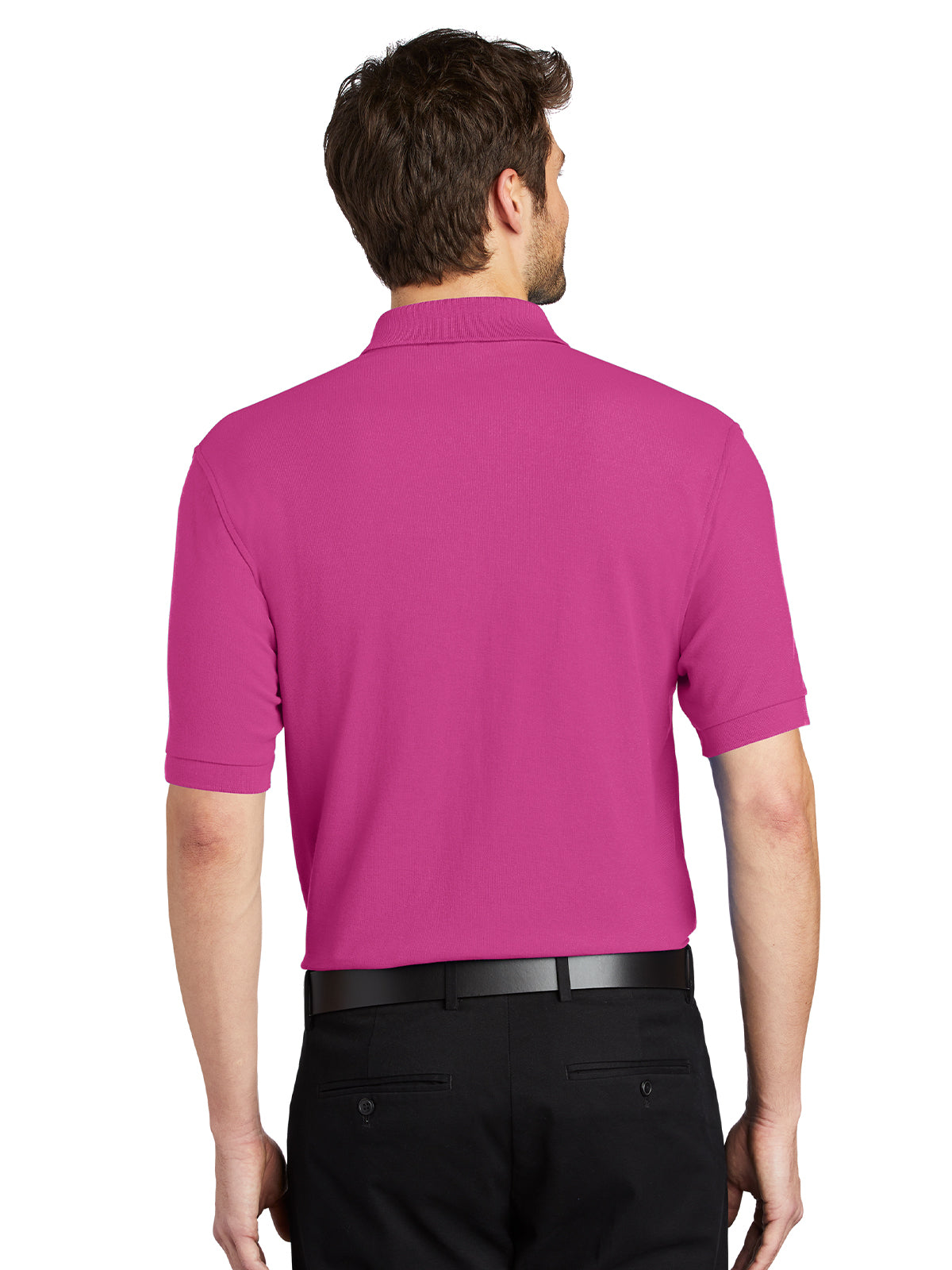Men's Stretch Pique Polo - K500 - Tropical Pink