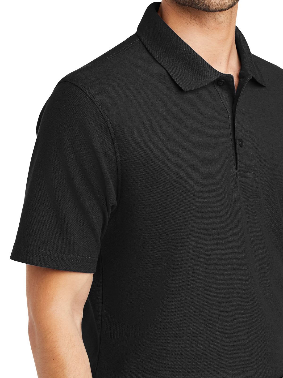 Men's Short Sleeve Polo - K510 - Black
