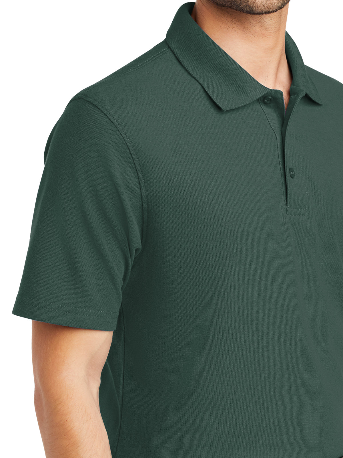 Men's Short Sleeve Polo - K510 - Dark Green