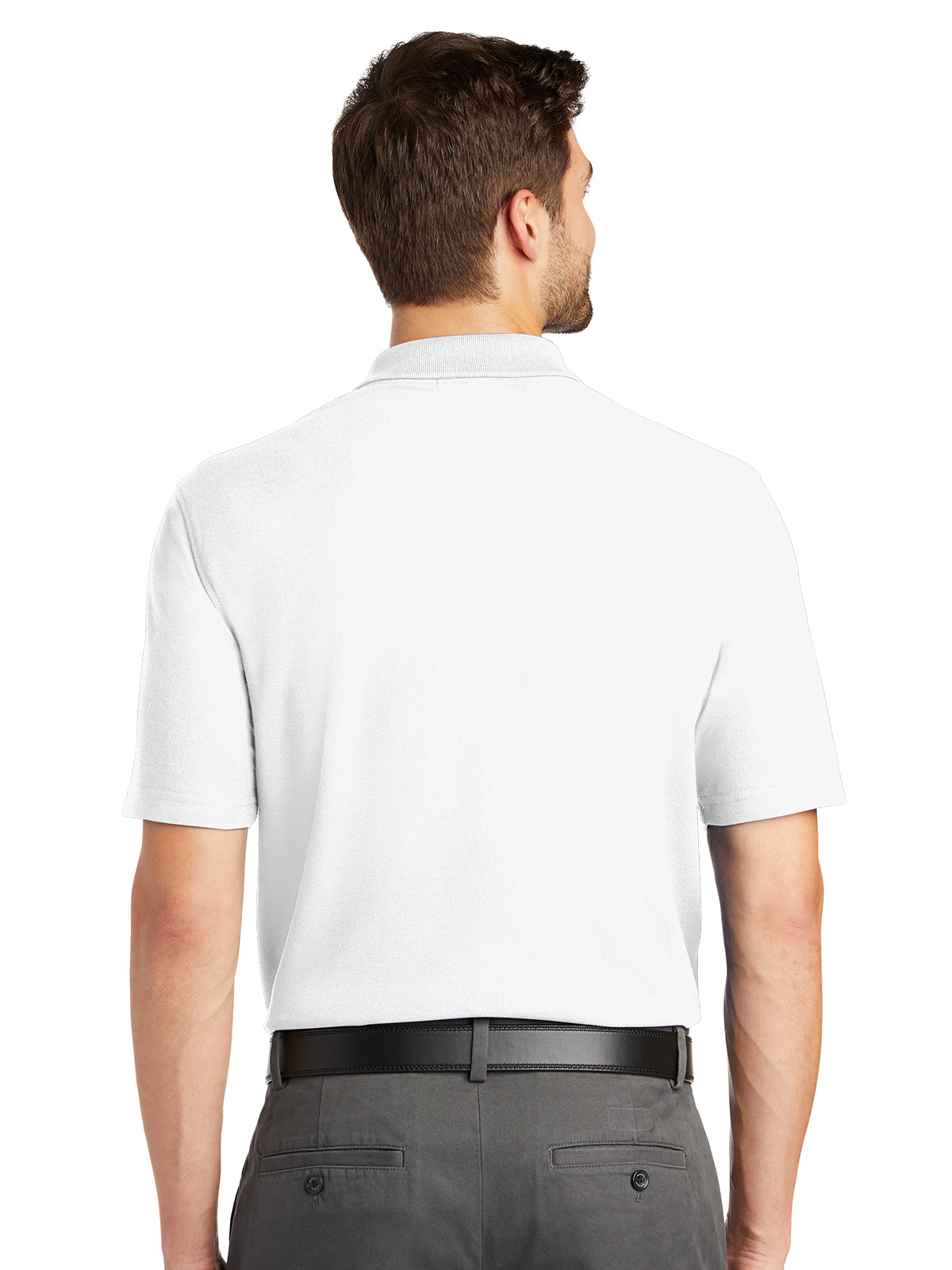 Men's Short Sleeve Polo - K510 - White