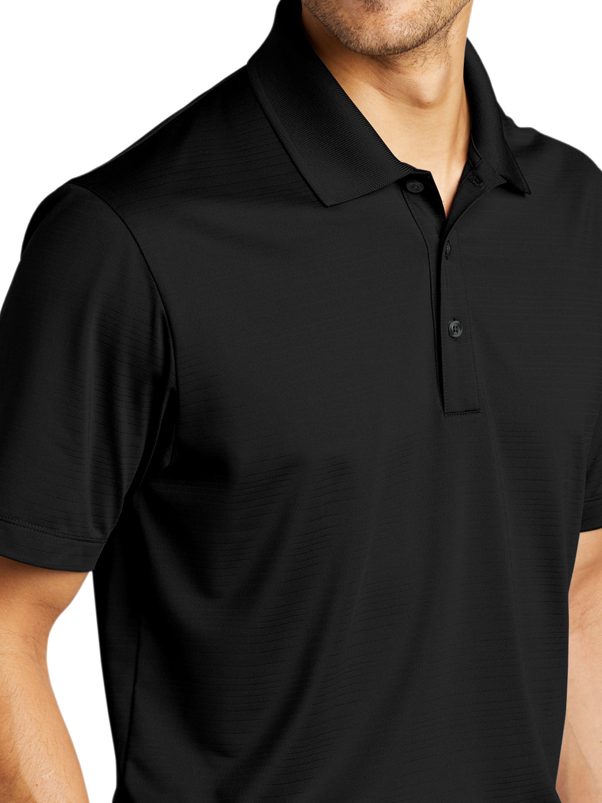 Men's Eclipse Stretch Polo - K587 - Deep Black