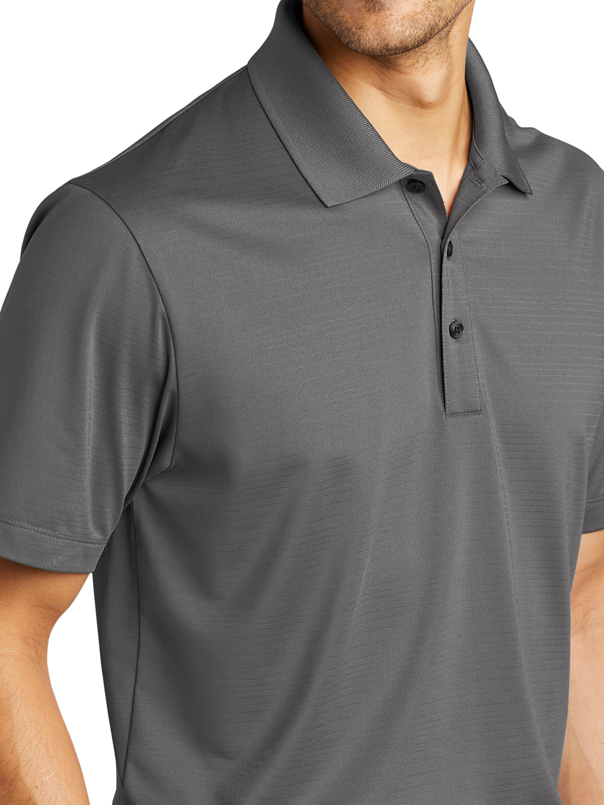 Men's Eclipse Stretch Polo - K587 - Shadow Grey