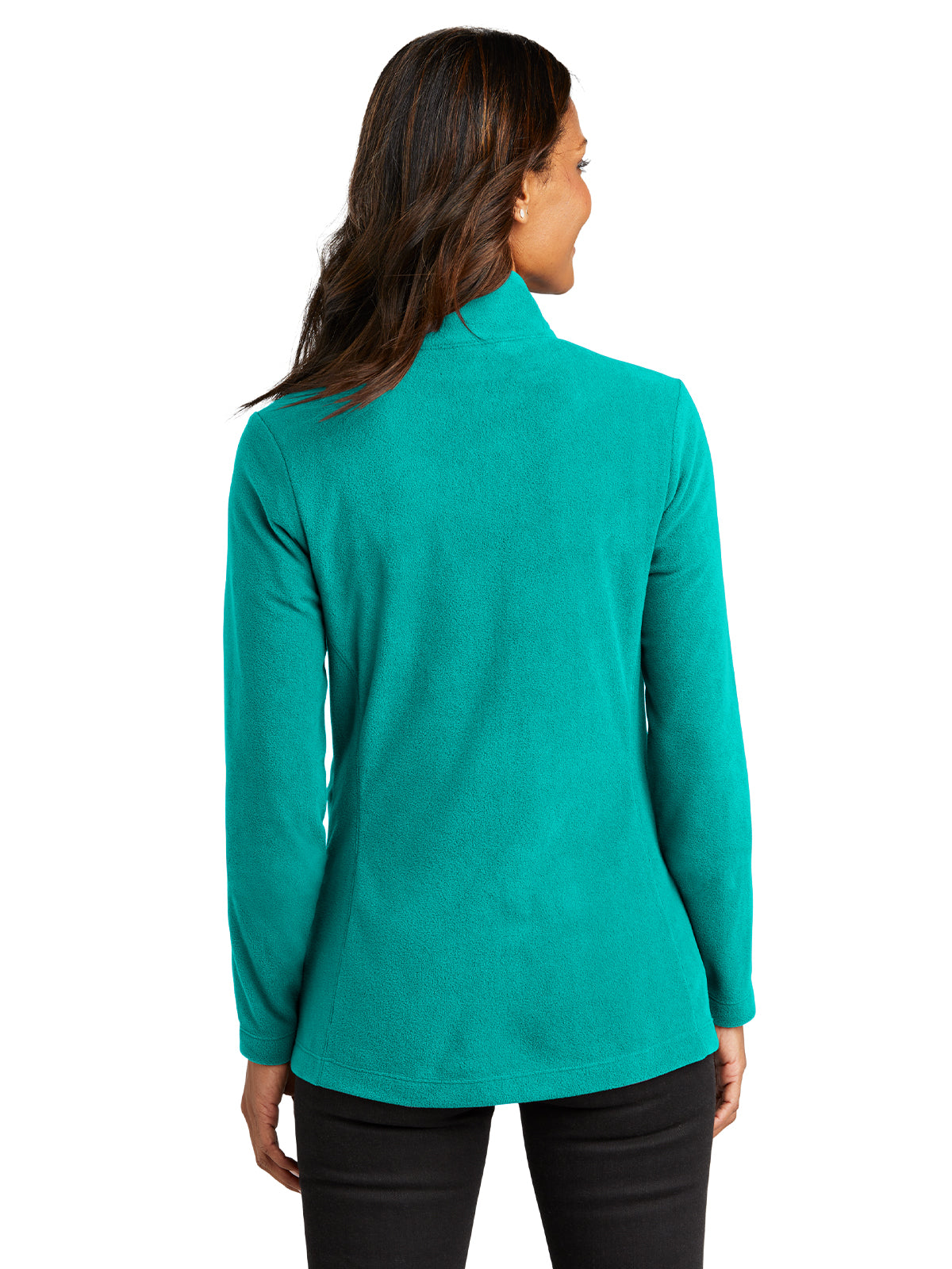 Women's Anti-Pill Microfleece Jacket - L151 - Teal Blue