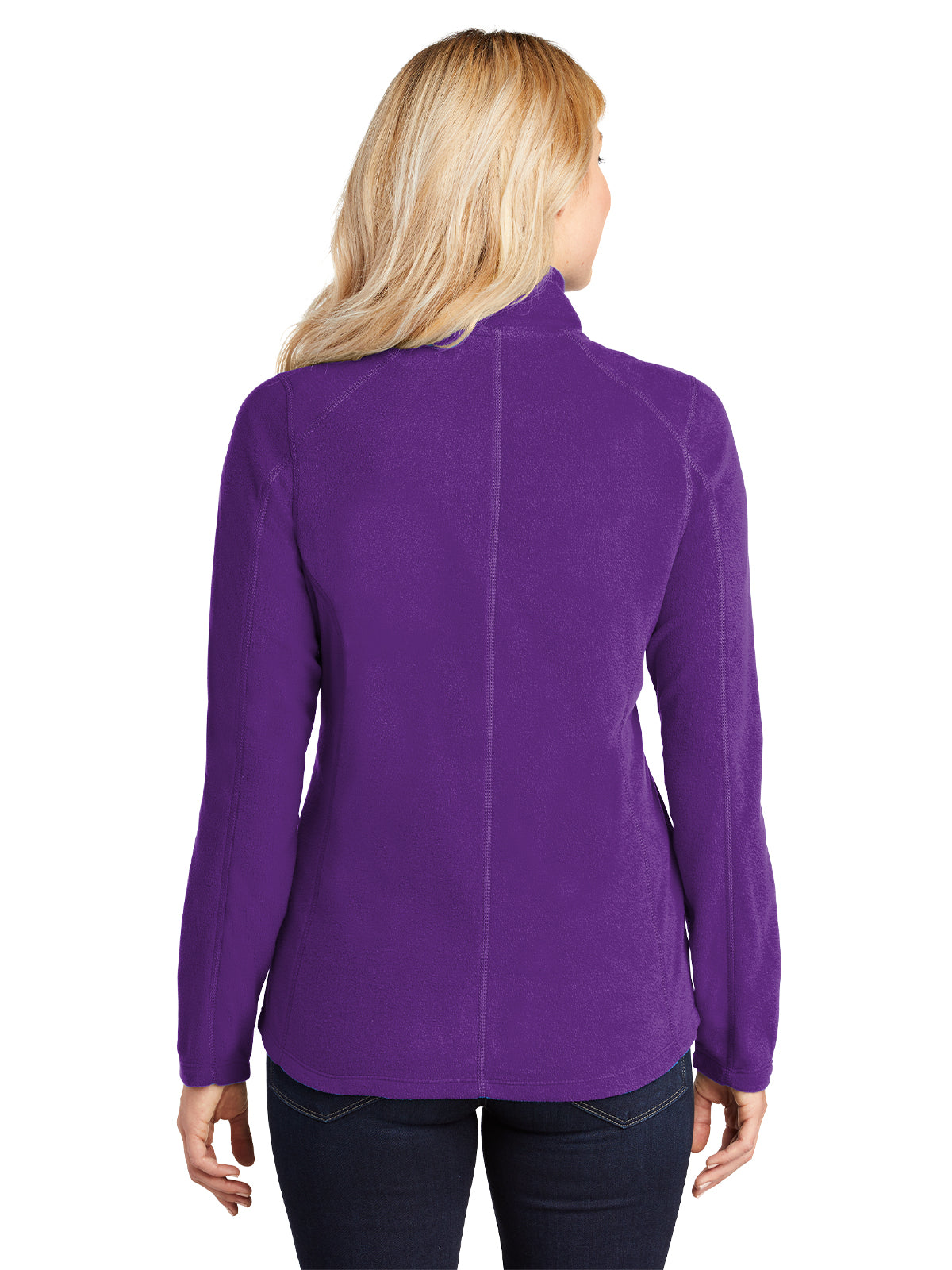 Women's Microfleece Jacket - L223 - Amethyst Purple