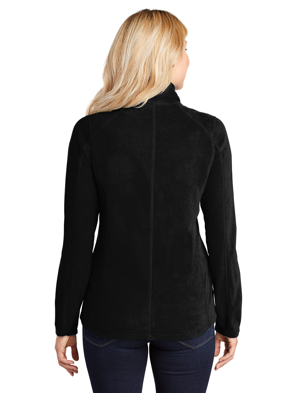 Women's Microfleece Jacket - L223 - Black