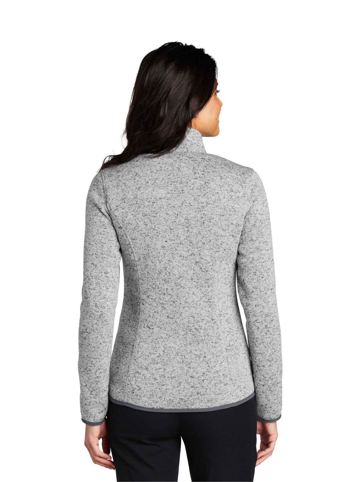 Women's Fleece Jacket - L232 - Grey Heather