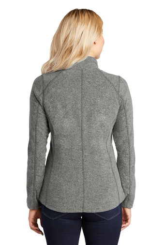 Women's Full-Zip Jacket - L235 - Pearl Grey Heather
