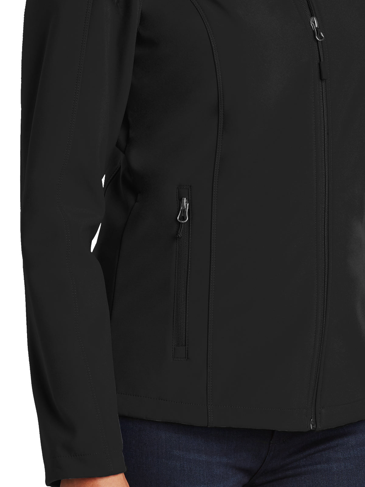 Women's Soft Shell Jacket - L317 - Black