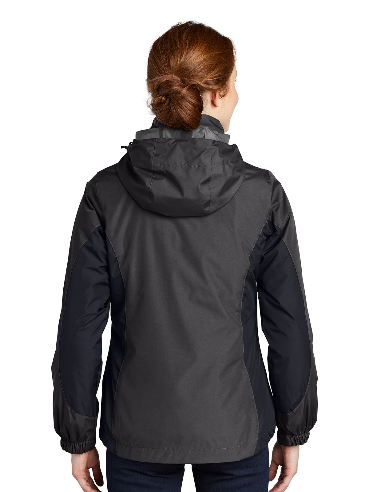Women's Colorblock 3-in-1 Jacket - L321 - Black/Black/Magnet