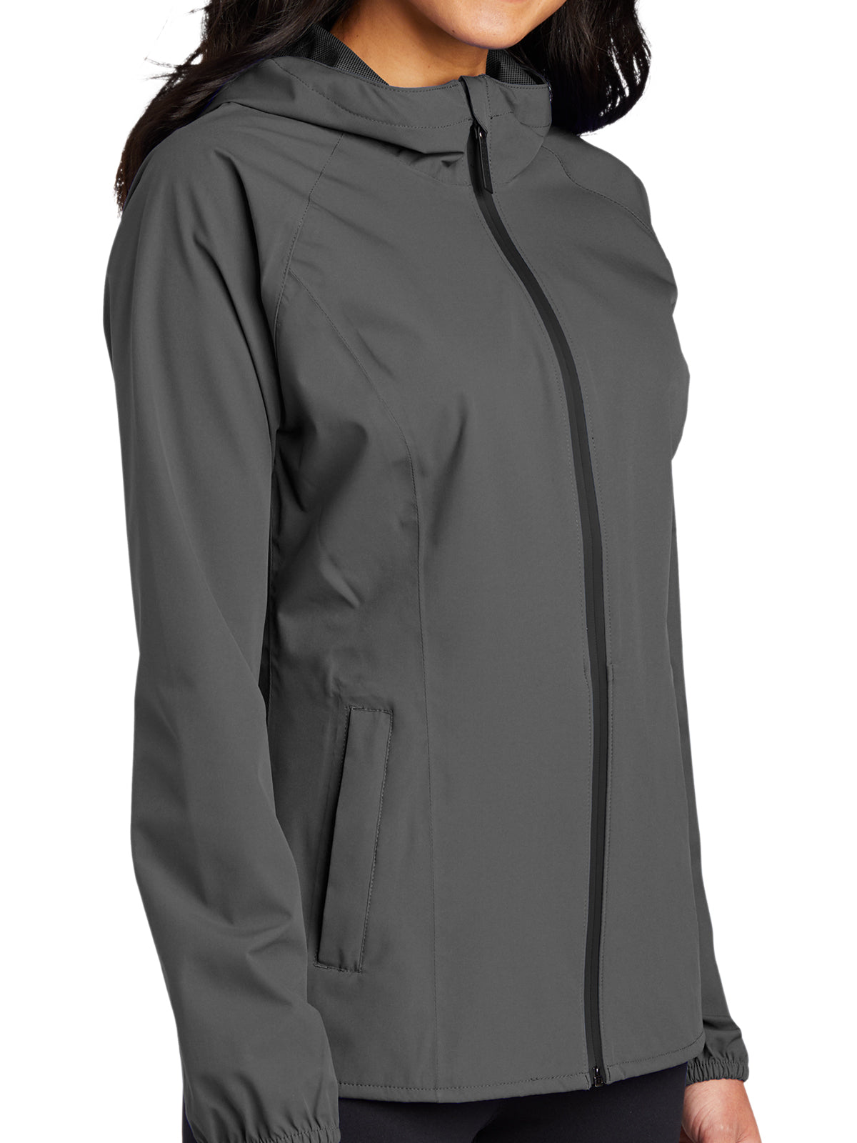 Women's Rain Jacket - L407 - Graphite Grey
